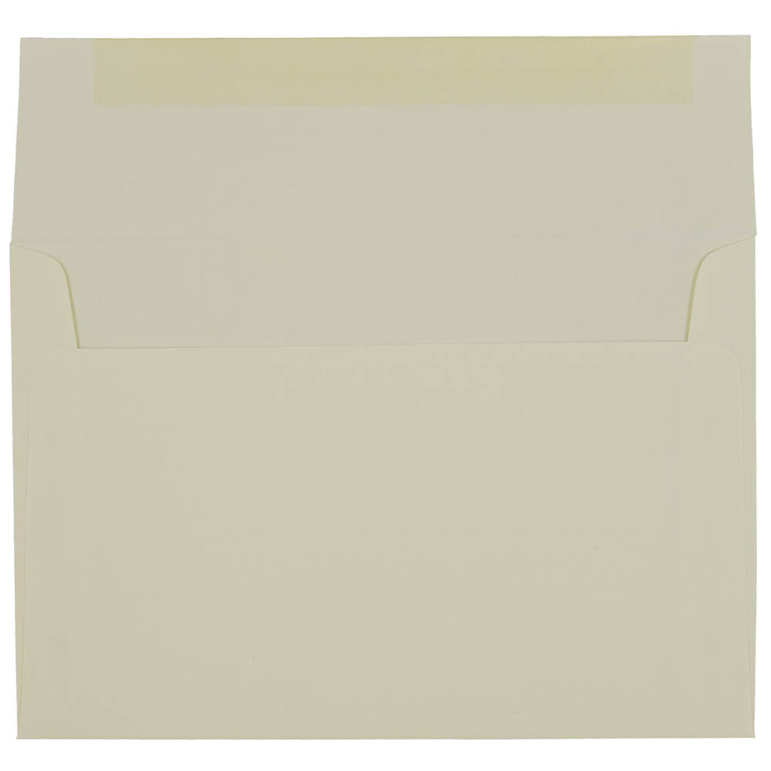 JAM Paper Booklet Invitation Envelopes, A8, Gummed Seal, Strathmore Bright Ivory, Pack Of 25 - Image 3
