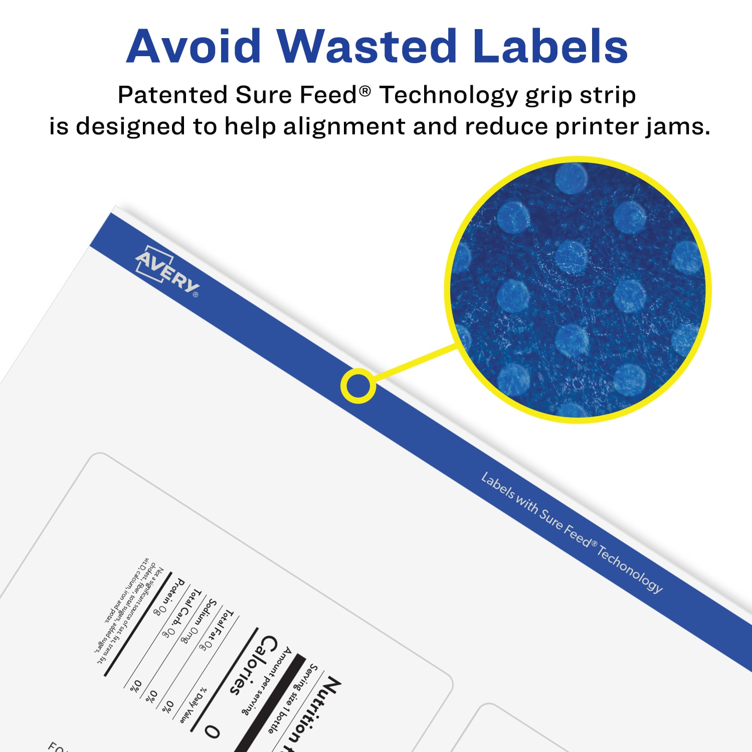 Avery Glossy Permanent Labels With Sure Feed, 94260-CGF100, Rectangle, 7-3/4in x 3-1/4in, Clear, Pack Of 200 - Image 5