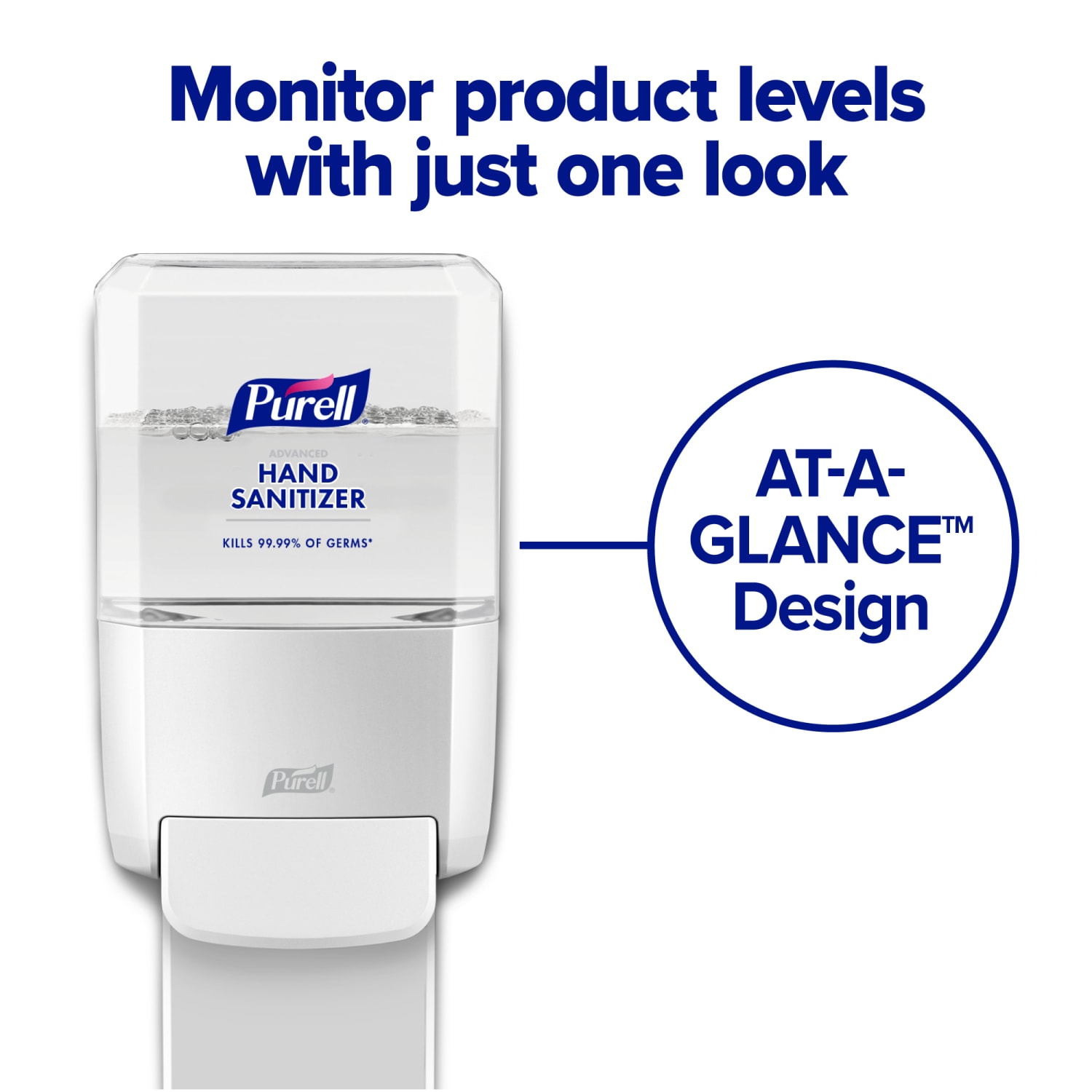 Purell ES4 Wall-Mount Hand Sanitizer Dispenser, White - Image 5