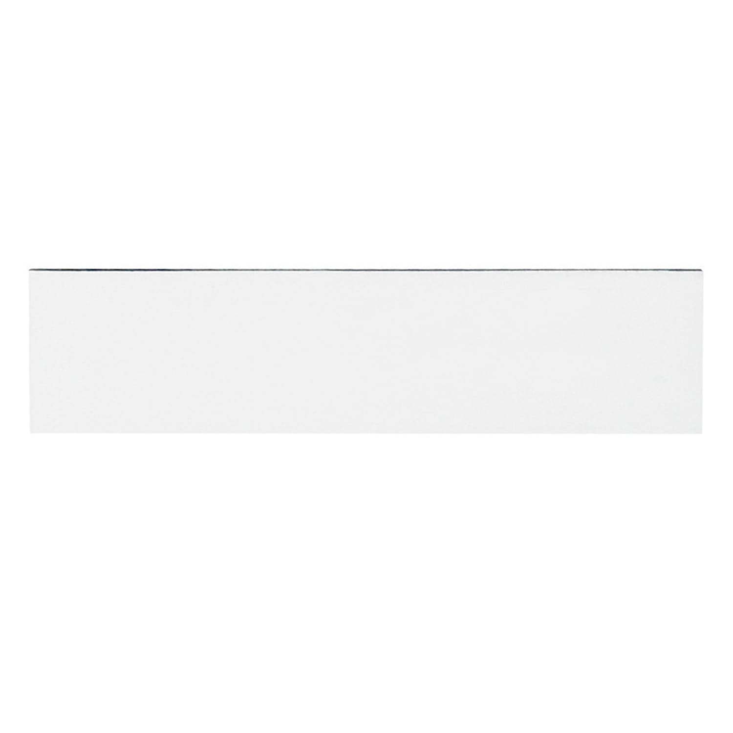 Partners Brand White Warehouse Labels, LH172, Magnetic Strips 1in x 4in, Case of 25