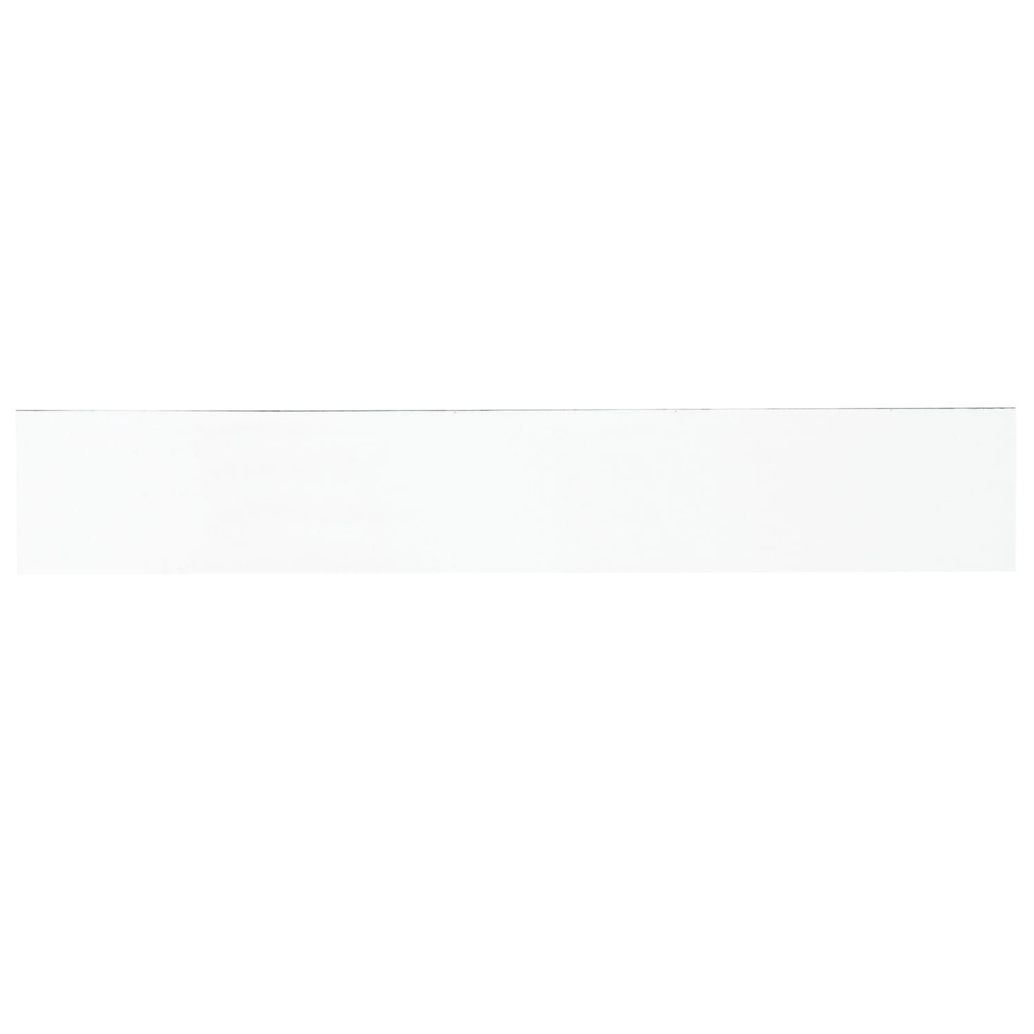 Partners Brand White Warehouse Labels, LH180, Magnetic Strips 2in x 12in, Case of 25