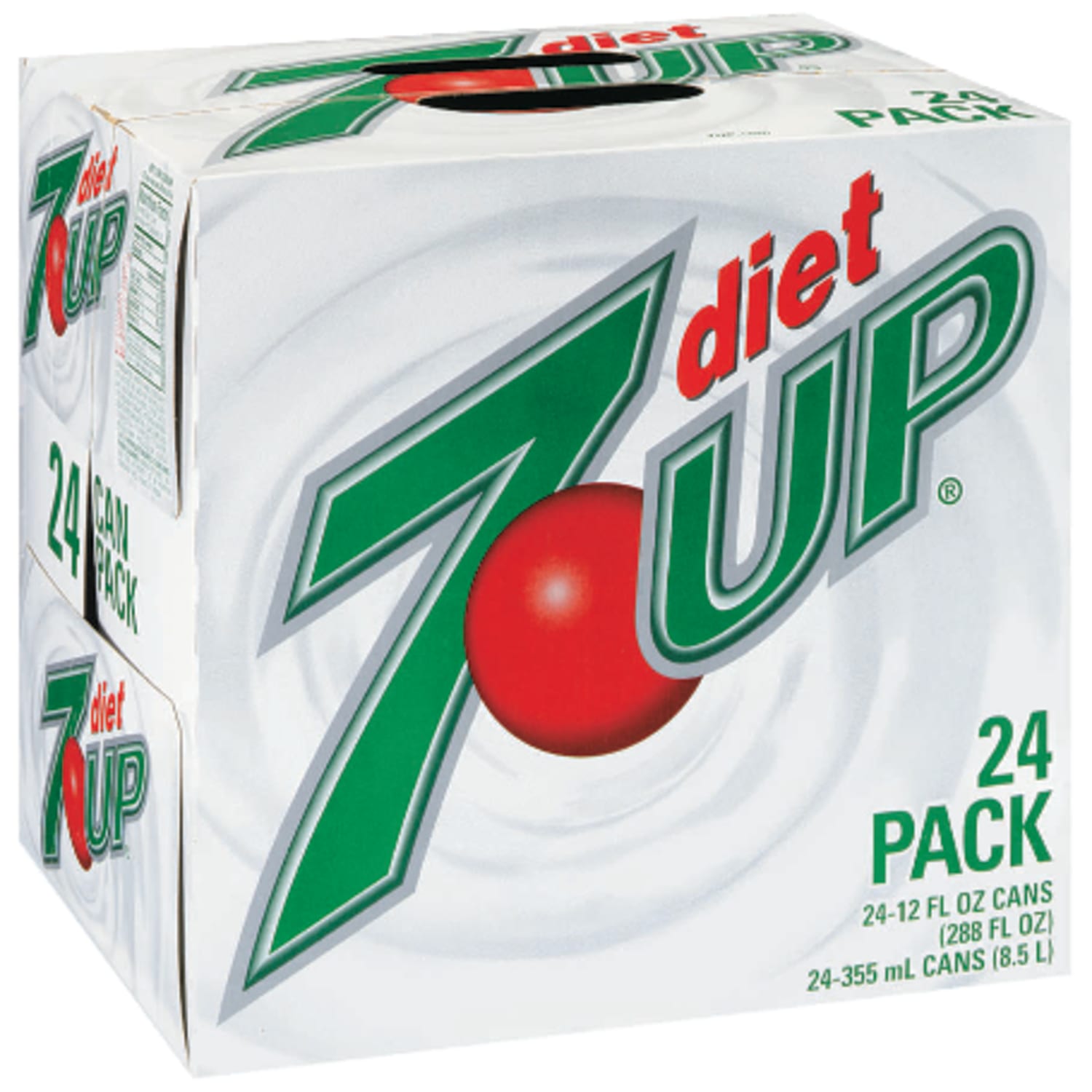 Zero Sugar 7-Up Soda, 12 Oz., Case Of 24 - Image 3