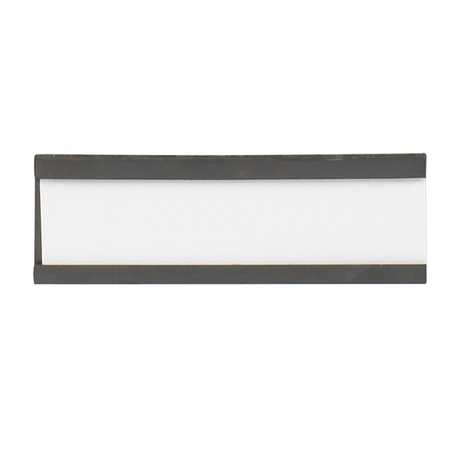 Partners Brand Magnetic "C" Channel Cardholders 1in x 3in, Case of 25 - Image 3