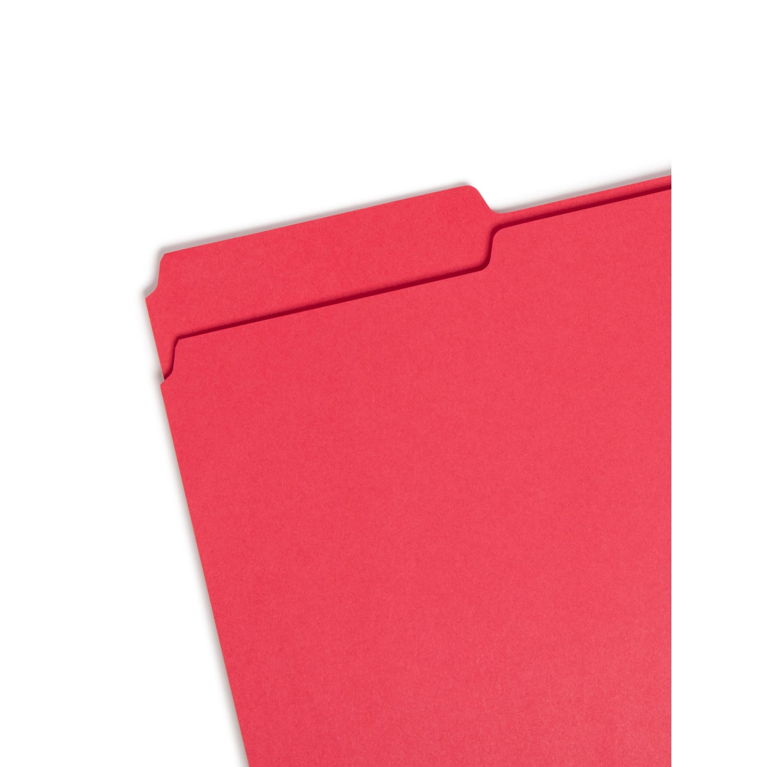 Smead Color File Folders, Legal Size, 1/3 Cut, Red, Box Of 100 - Image 3