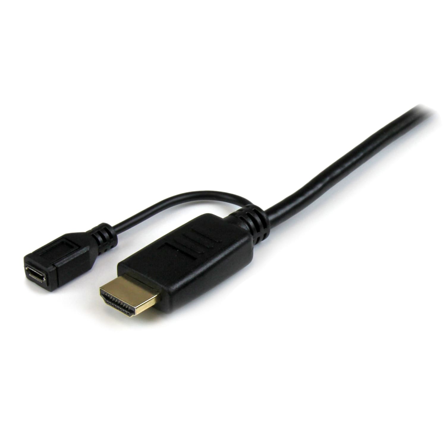 StarTech.com HDMI to VGA Cable - 6 ft/2m - 1080p - 1920x 1200 - Active HDMI Cable - Monitor Cable - Computer Cable - 6 ft HDMI/VGA Video Cable - Image 3