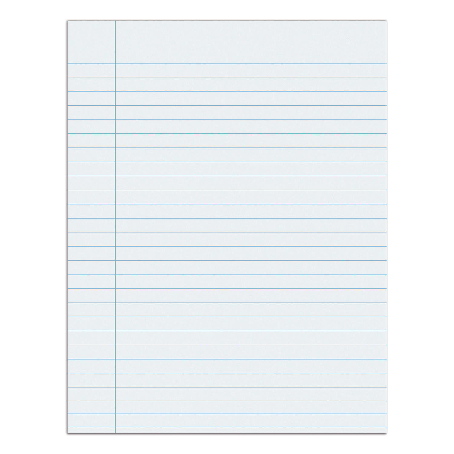 Pacon Composition Paper, Unpunched, 3/8in Rule, 8 1/2in x 11in, White, Pack Of 500 Sheets - Image 3