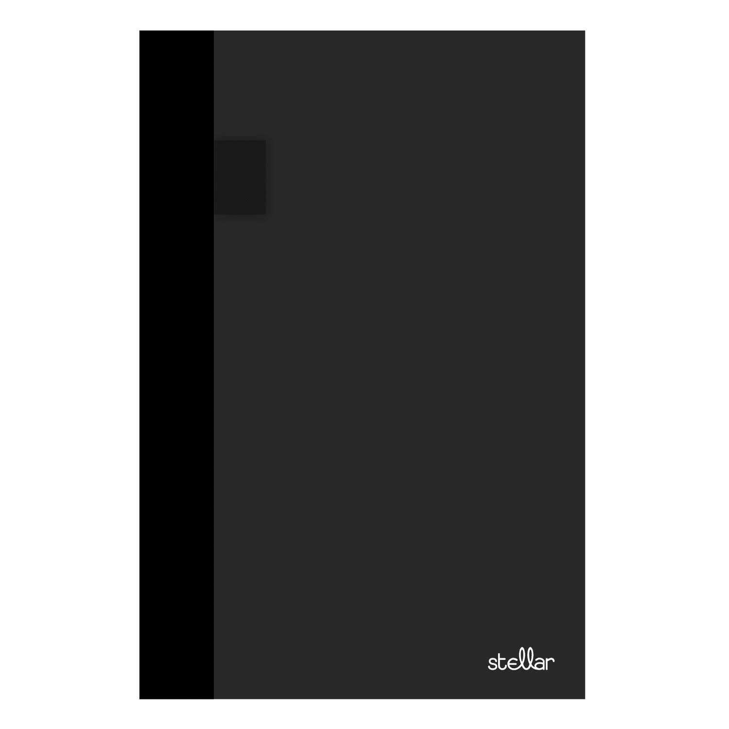 2025-2026 Office Depot Brand Stellar Academic Weekly/Monthly Planner, 5-1/2in x 8-1/2in, Black, July To June
