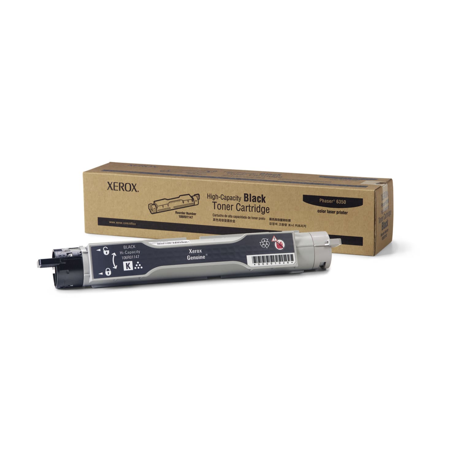Xerox 6300 Black High Yield Toner Cartridge, 106R01147 - Image 4