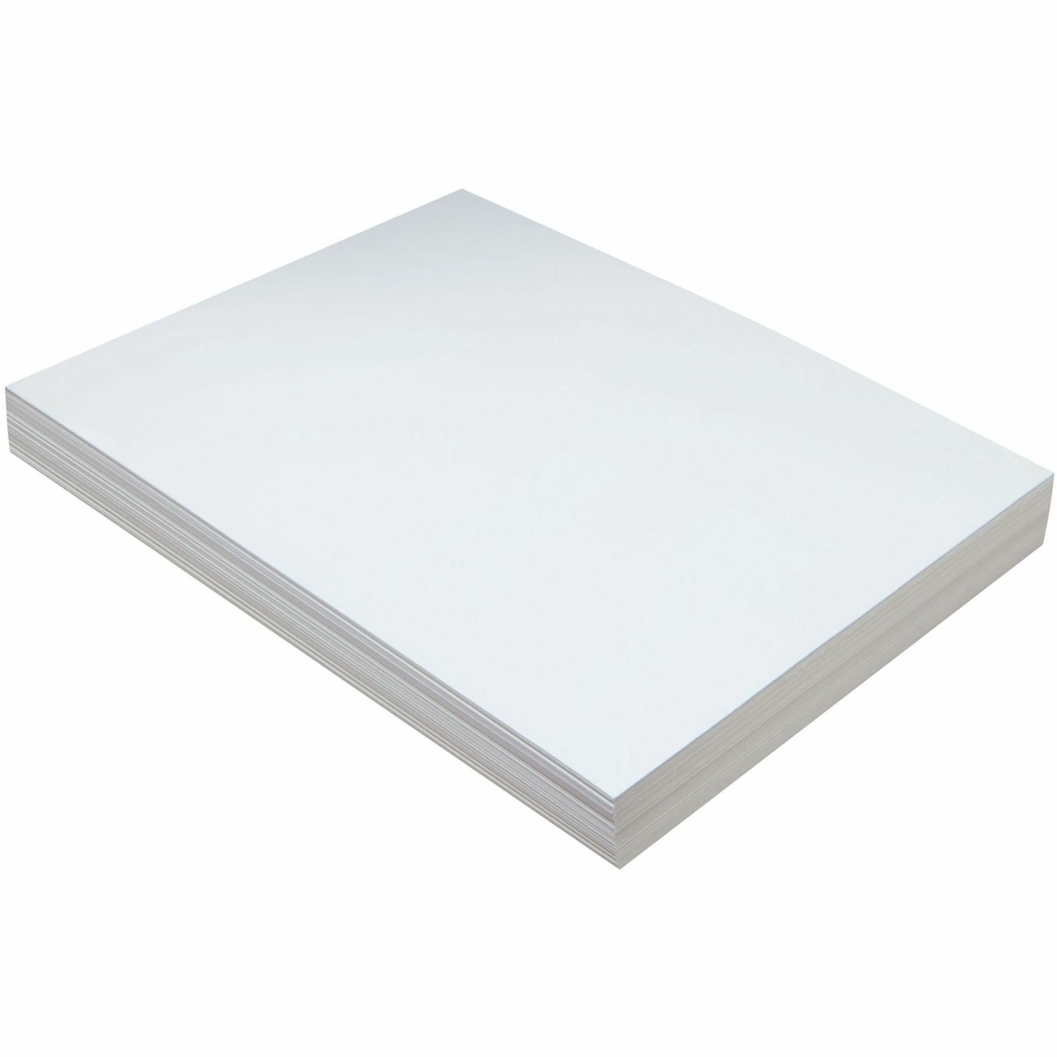 Pacon Tag Board, 9in x 12in, 128 Lb, White, Pack Of 100 - Image 3