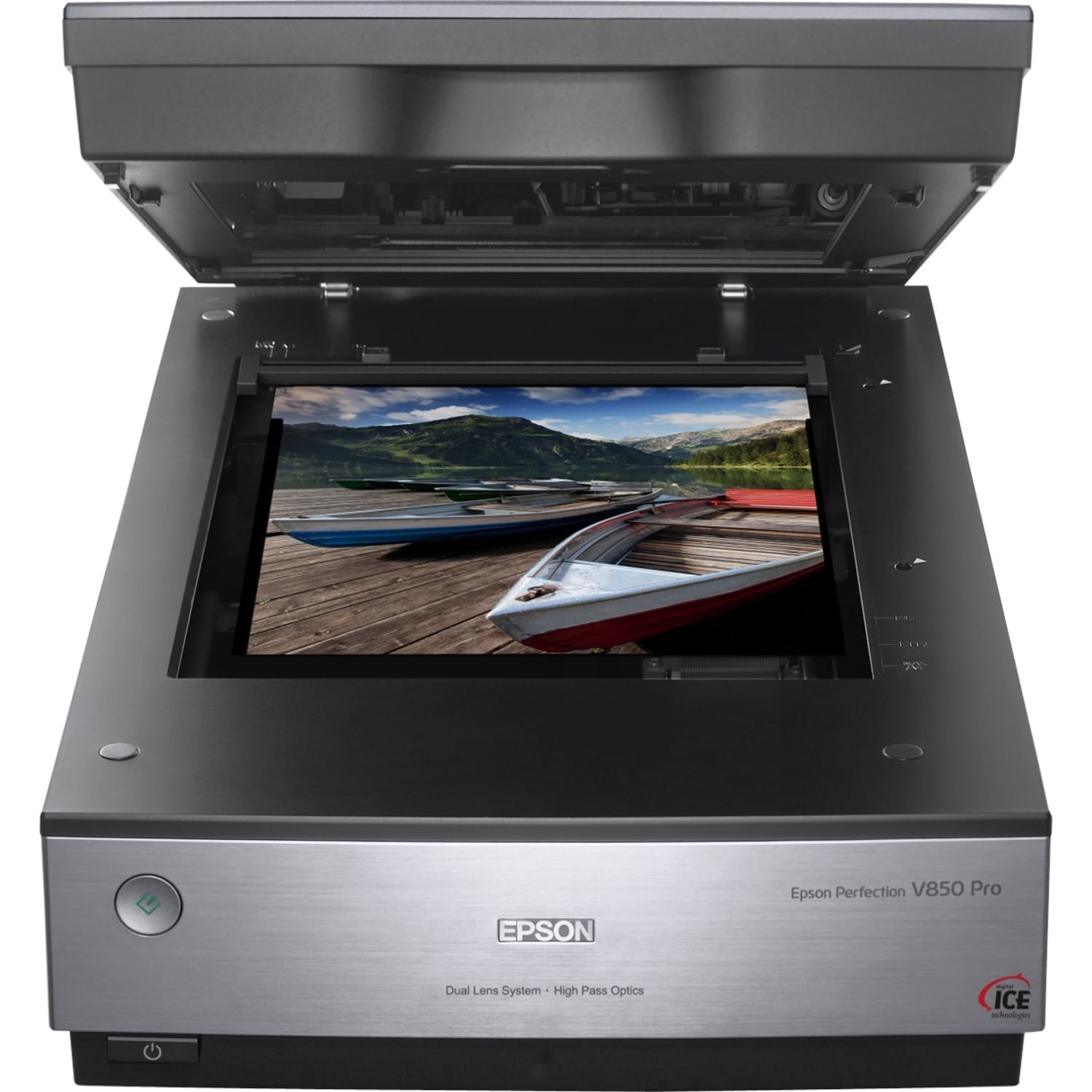 Epson Perfection V850 Pro Flatbed Scanner - 6400 dpi Optical - 48-bit Color - 16-bit Grayscale - Desktop - USB - Image 3