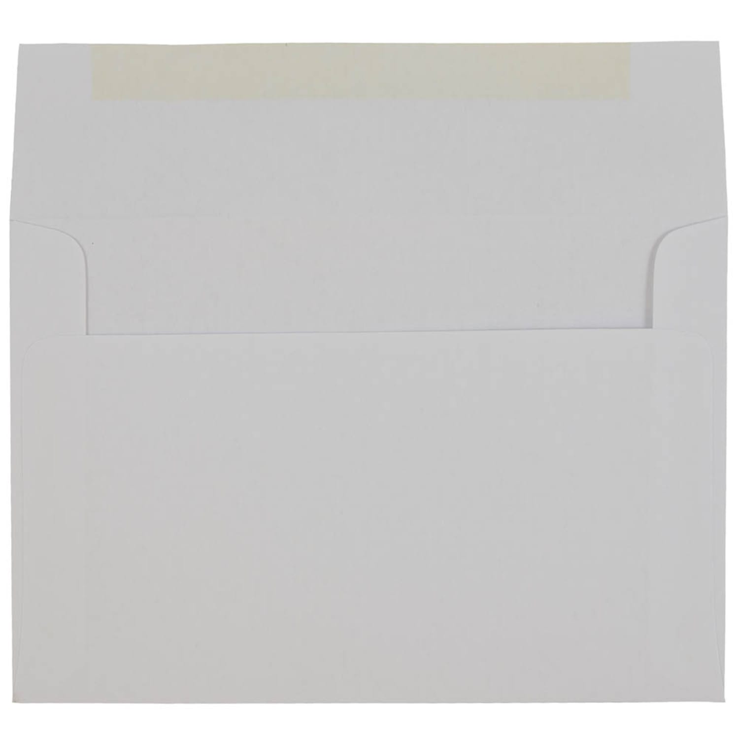 JAM Paper Booklet Invitation Envelopes, A9, Gummed Seal, Strathmore Bright White, Pack Of 25 - Image 3