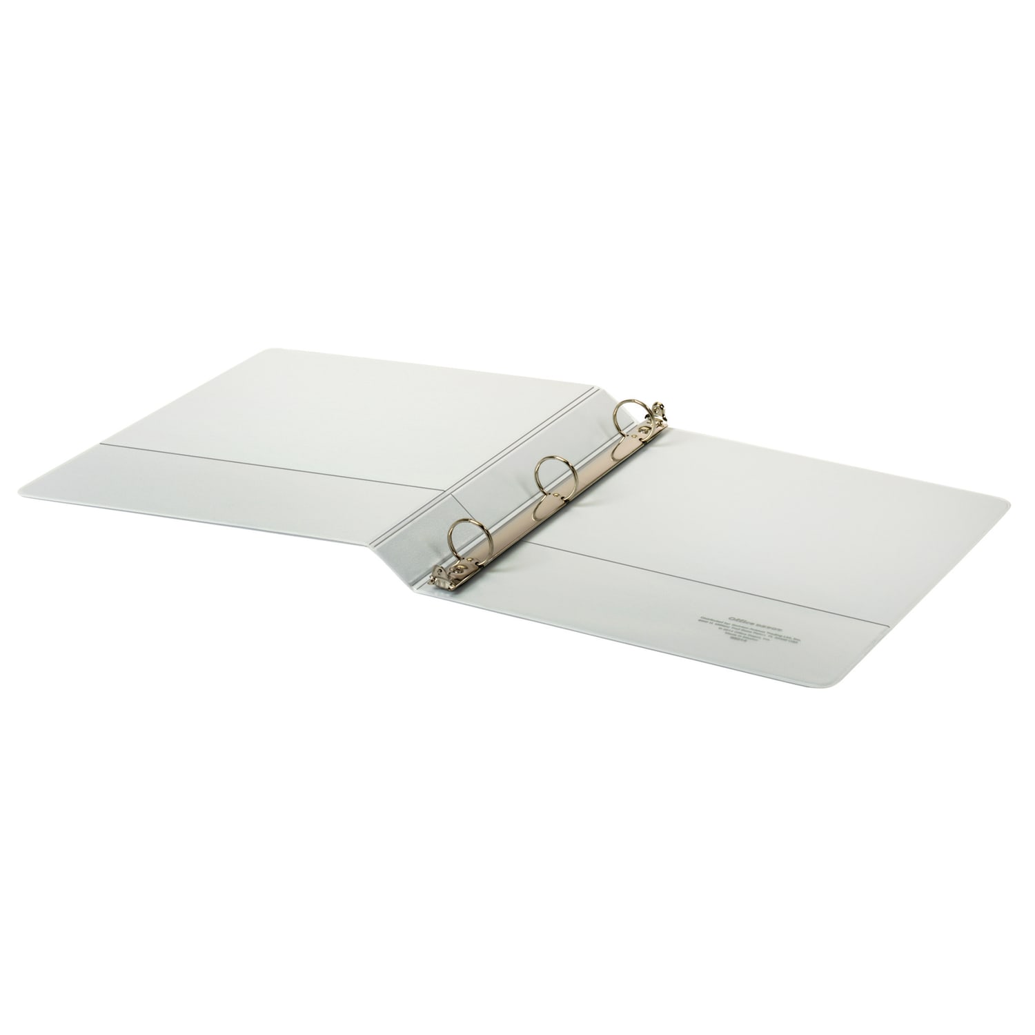 Office Depot Brand Durable View 3-Ring Binder, 1in Round Rings, White - Image 4