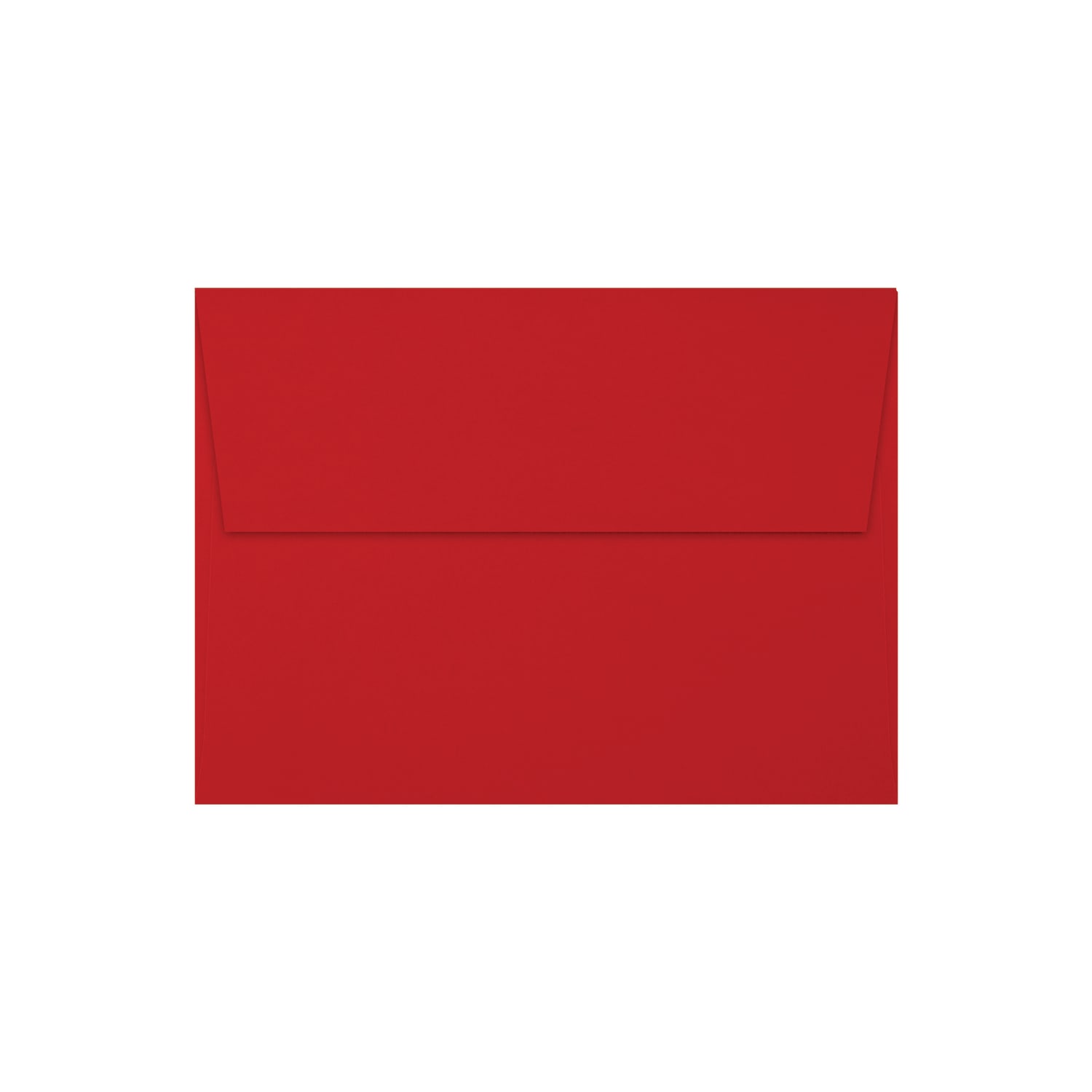 LUX Invitation Envelopes, A7, Gummed Seal, Holiday Red, Pack Of 50 - Image 3