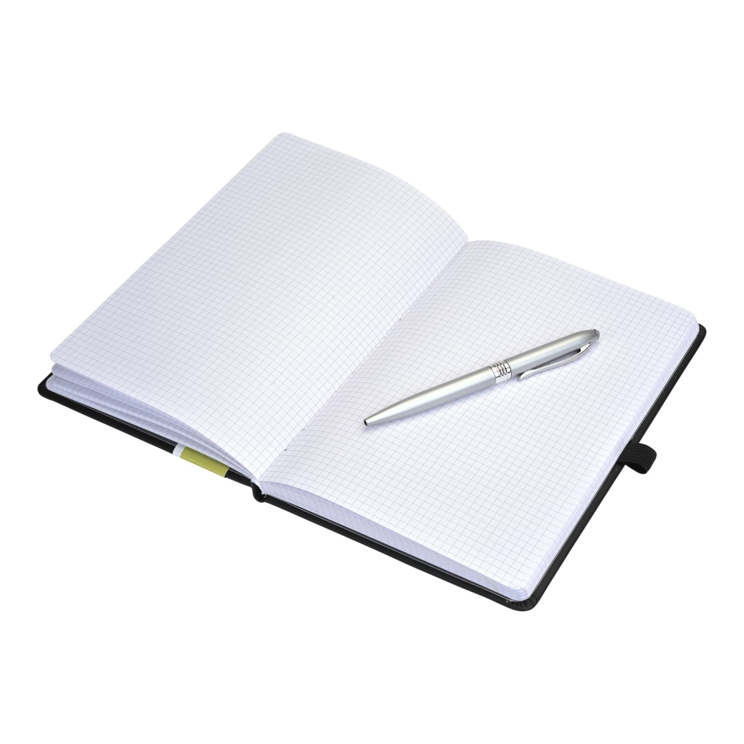 Eccolo Cool Jazz Journal, 3 1/2in x 5 1/2in, Ruled, 192 Pages, Black - Image 3