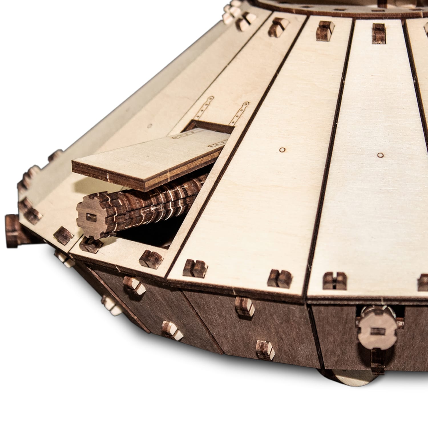 EWA Eco-Wood-Art Da Vinci Tank 3D Wooden STEM Construction Kit - Image 4