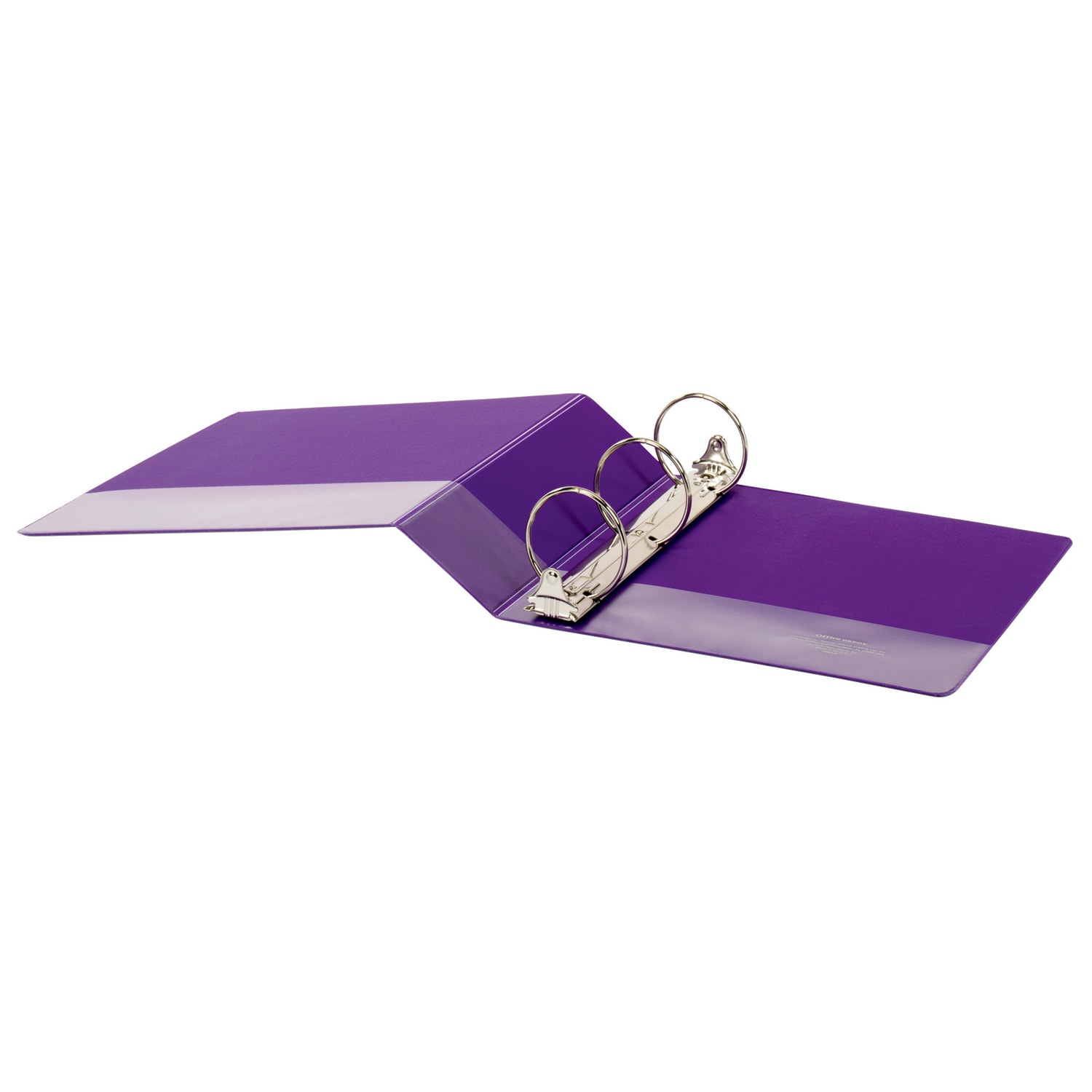 Office Depot Brand Durable View 3-Ring Binder, 3in Round Rings, Purple - Image 4