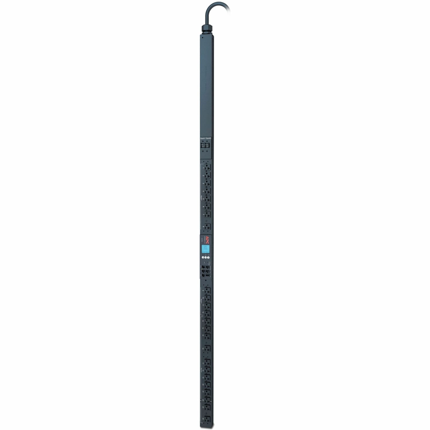 APC Rack PDU, 2G, switched, 0U, 30A, 100V to 120V, 24 NEMA 5-20R sockets - Switched - NEMA L5-30P - 24x NEMA  - AP8932