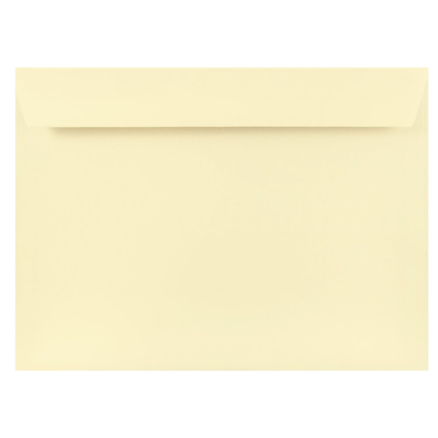 JAM Paper Booklet Strathmore Wove Envelopes, 9in x 12in, Gummed Seal, Strathmore Natural White, Pack Of 25