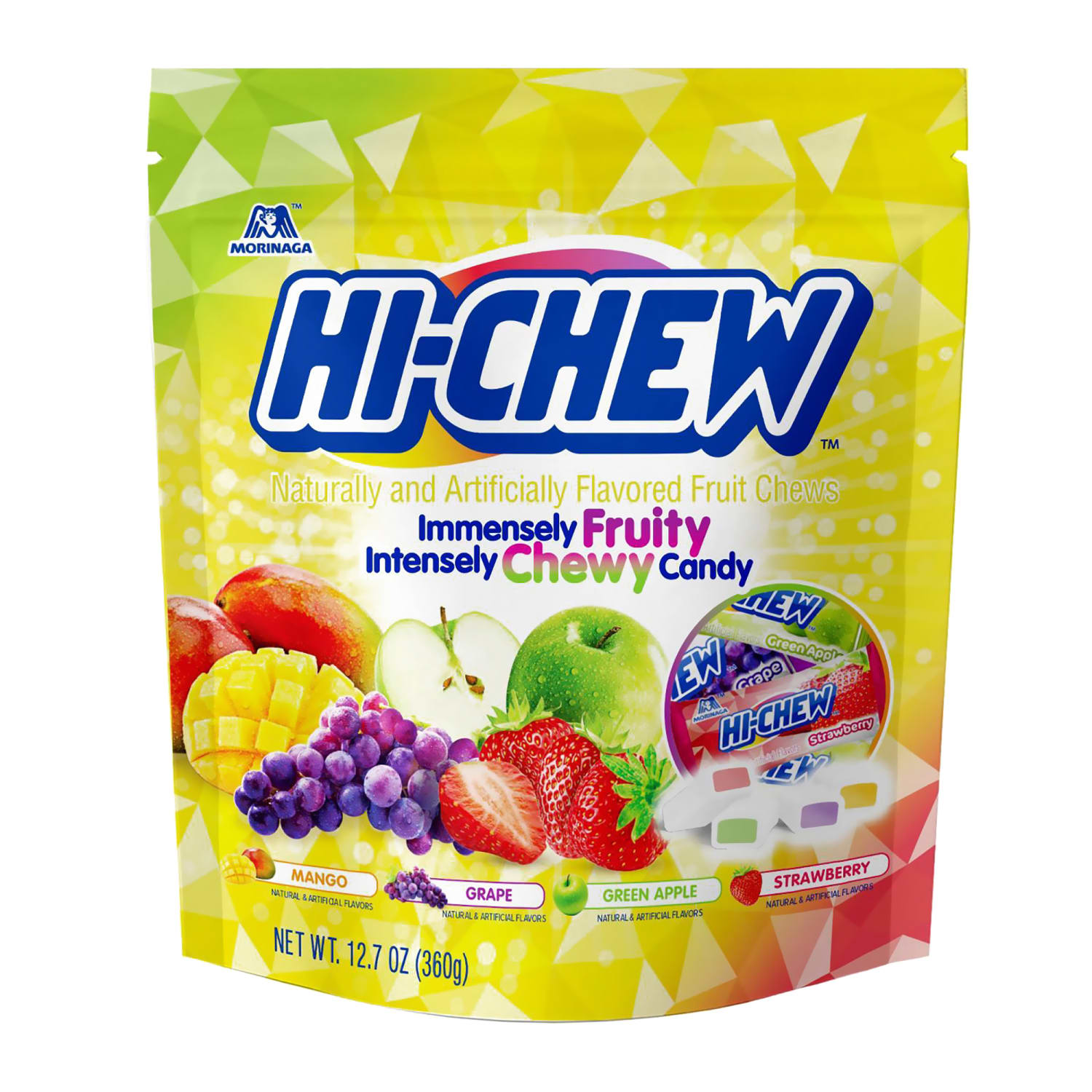 HI-CHEW Chewy Fruit Candy Assorted, 12.7 oz, 3 Pack - Image 3