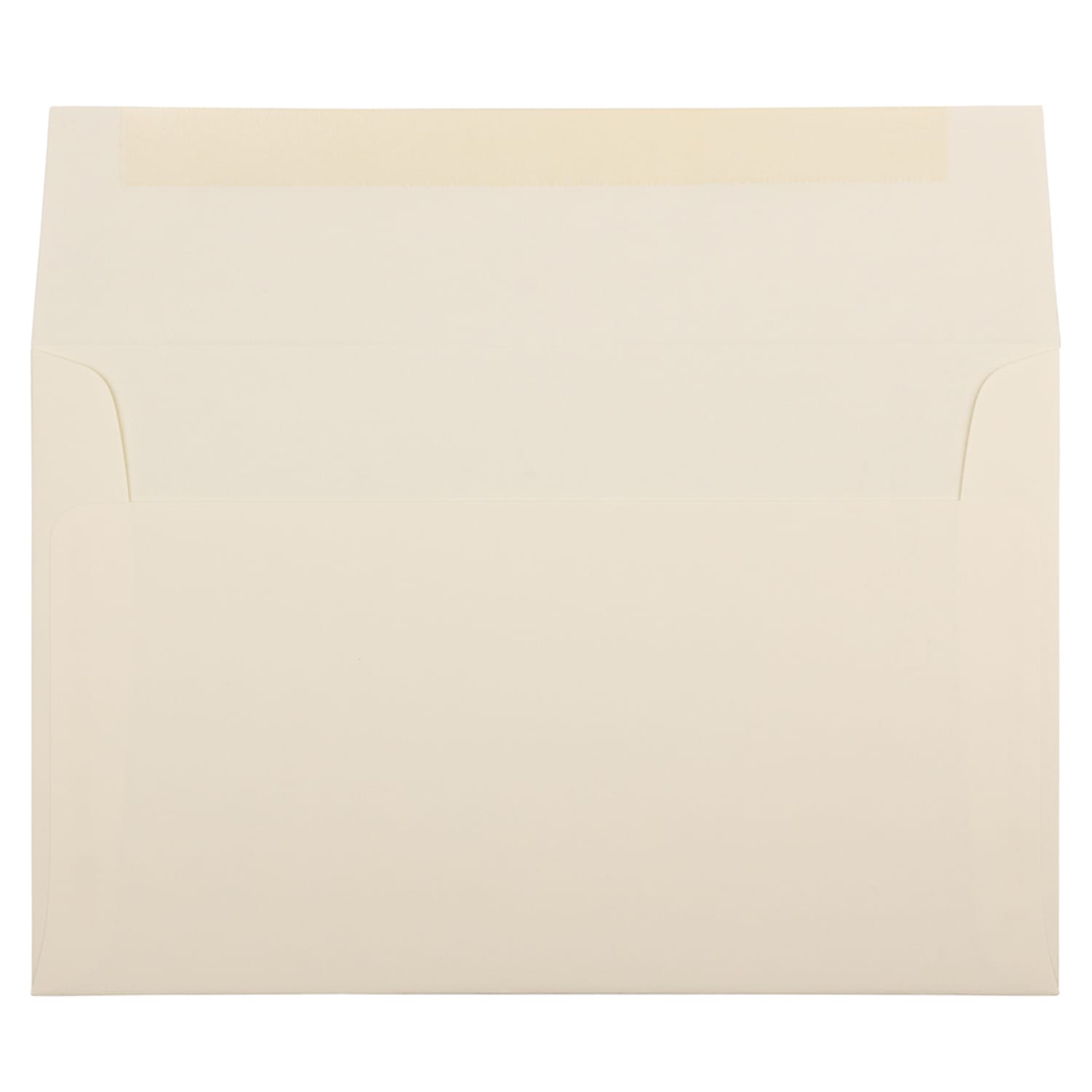 JAM Paper Booklet Invitation Envelopes, A10, Gummed Seal, Strathmore Ivory, Pack Of 25 - Image 3