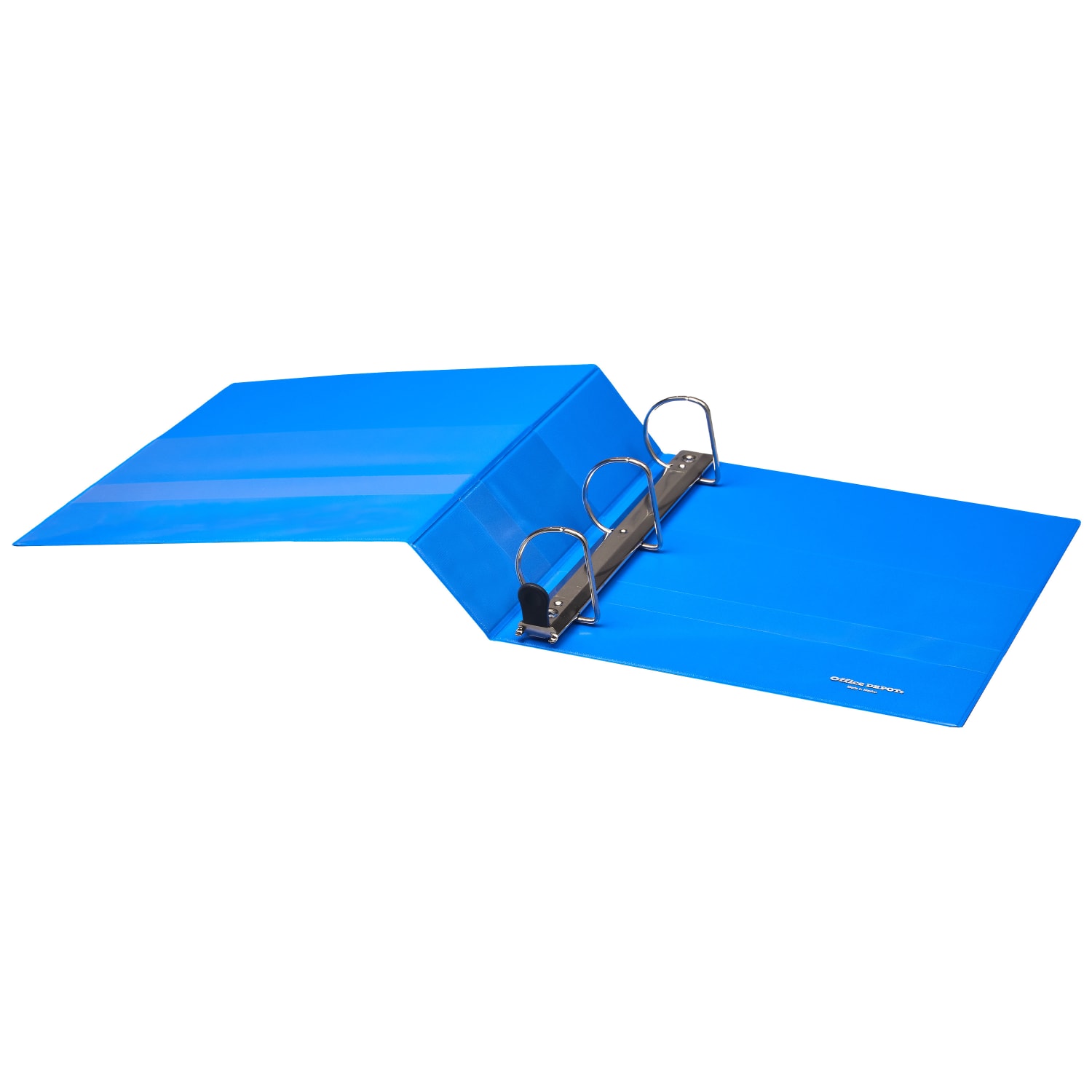 Office Depot Heavy-Duty 3-Ring Binder, 2in D-Rings, 49% Recycled, Blue - Image 5