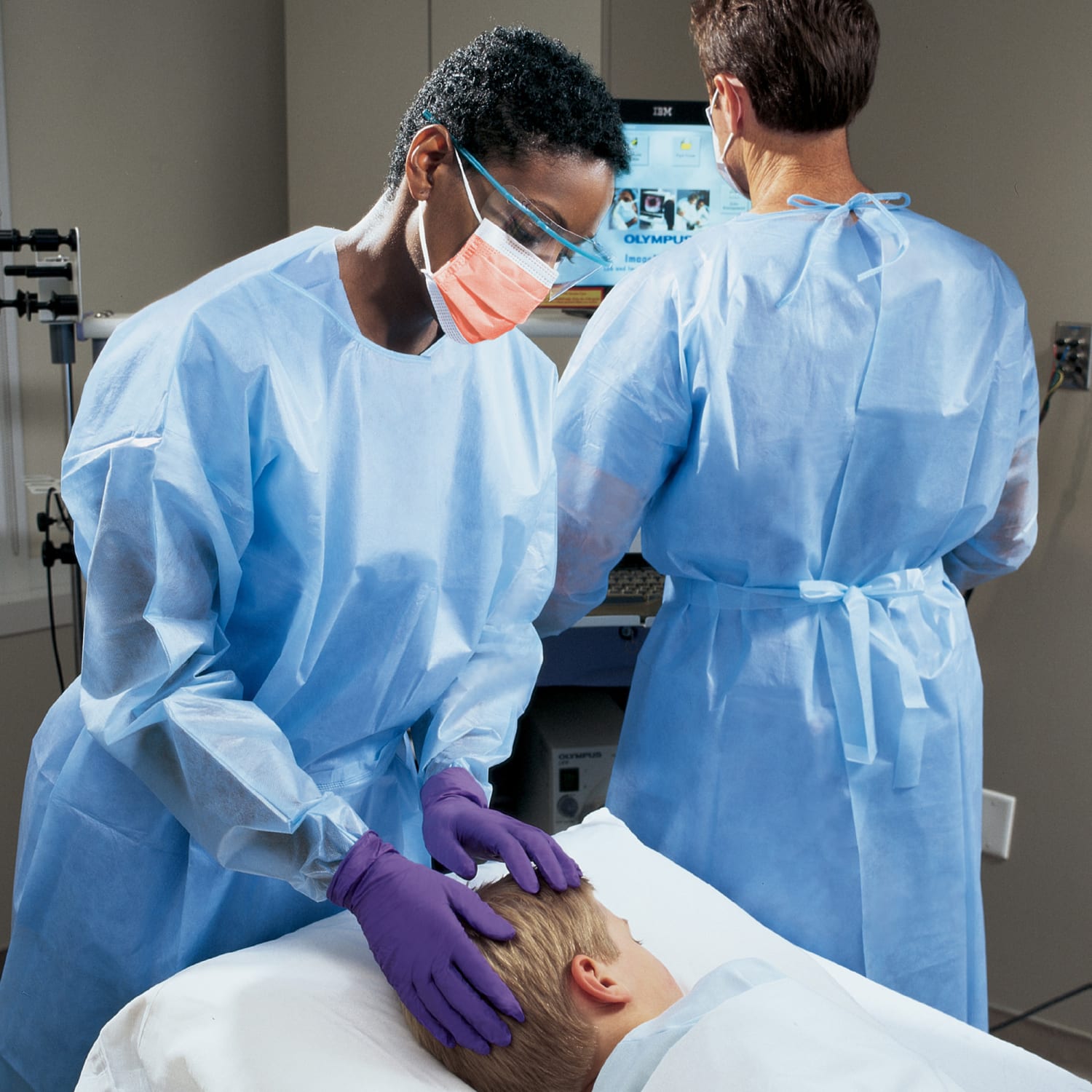 KIMTECH Purple Nitrile Exam Gloves - Large Size -  - 55083CT - Image 4