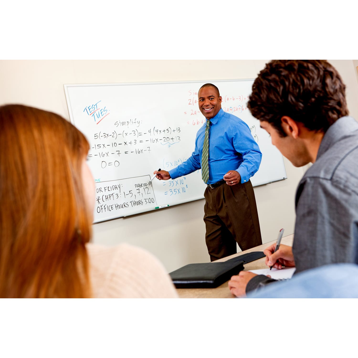 3M Porcelain Magnetic Dry-Erase Whiteboard, 96in x 48in, Aluminum Frame With Silver Finish - Image 4