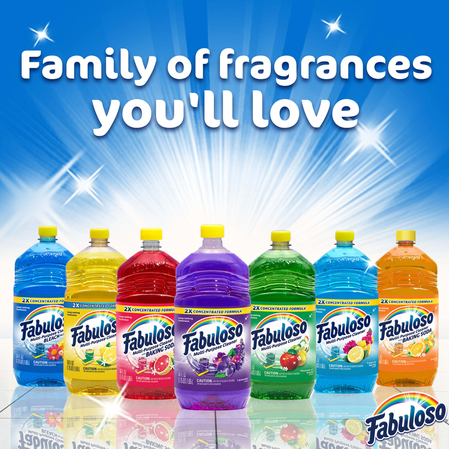 Fabuloso All-Purpose Cleaner, Lavender Scent, 33.8 Oz Bottle - Image 3