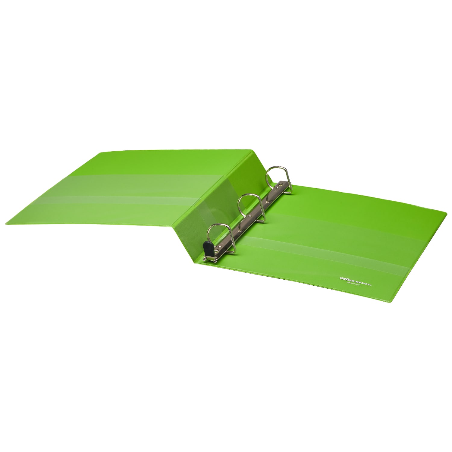 Office Depot Heavy-Duty View 3-Ring Binder, 1 1/2in D-Rings, Army Green - Image 6