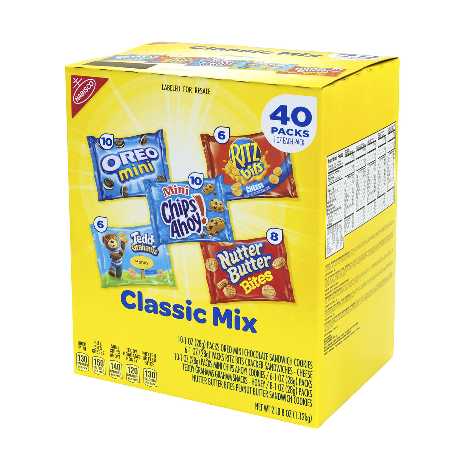 Nabisco Cookie And Cracker Variety Pack, Pack Of 40 Bags - Image 4