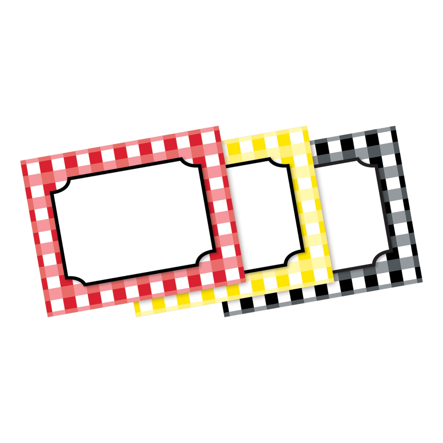 Barker Creek Classroom Decor Set, Be Awesome Buffalo Plaid And Wide Stripes, Pre-K To College - Image 5