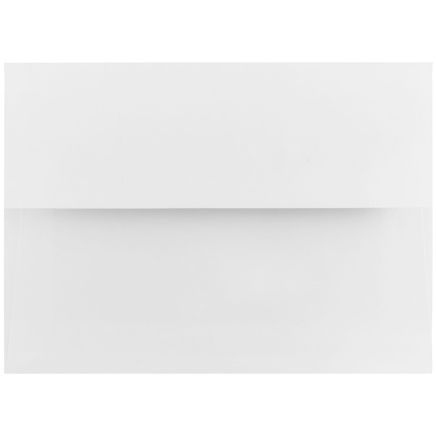 JAM Paper Booklet Invitation Envelopes, A8, Gummed Seal, Red/White, Pack Of 25 - Image 3