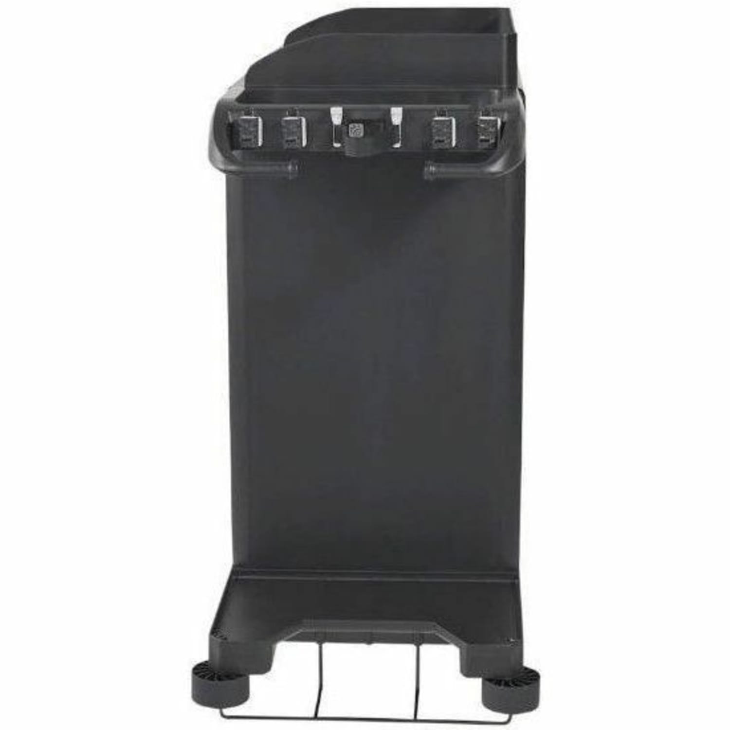 Rubbermaid Commercial Full-Size Housekeeping Cart, Black - Image 6