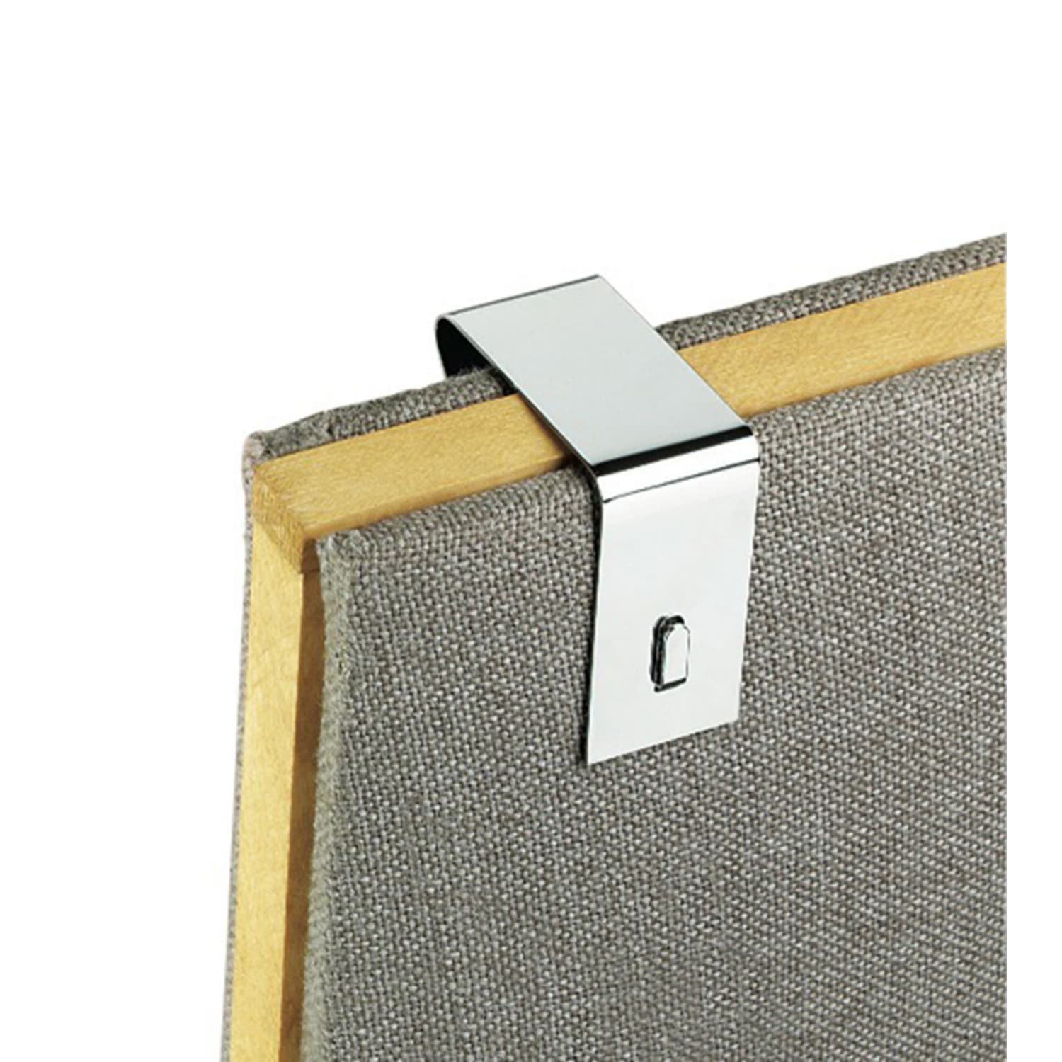 Quartet Partition Board Hangers, Silver, Pack Of 2 - Image 3