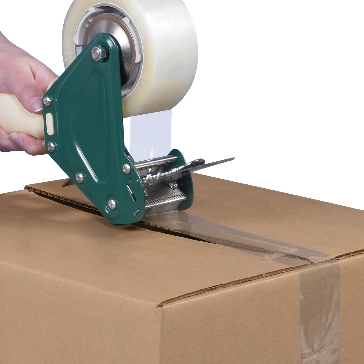 Tape Logic Quiet Carton-Sealing Tape, 3in Core, 2.6-Mil, 2in x 55 Yd., Clear, Pack Of 36 - Image 5