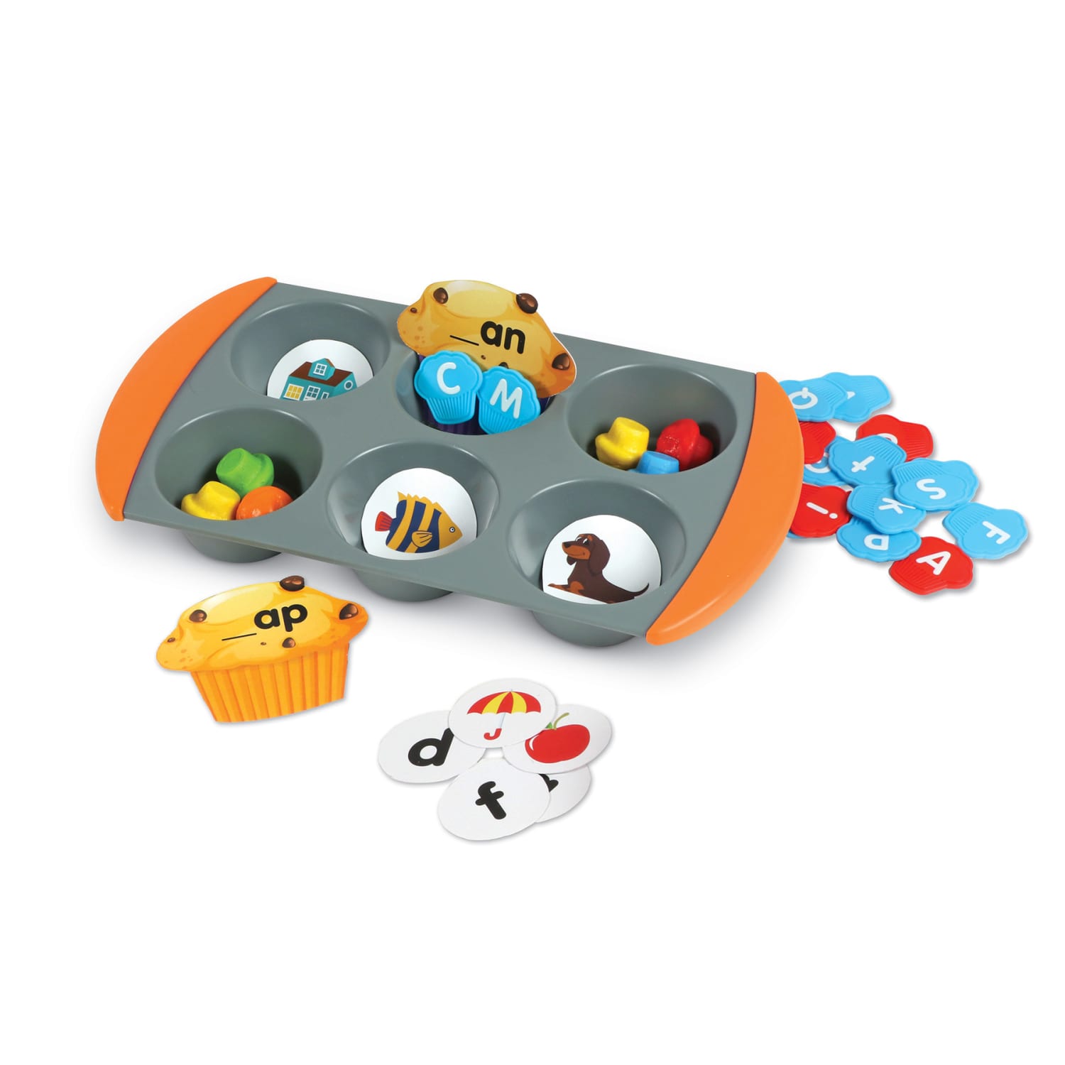 Learning Resources Muffin Tin Letters & Sounds, Multicolor - Image 4