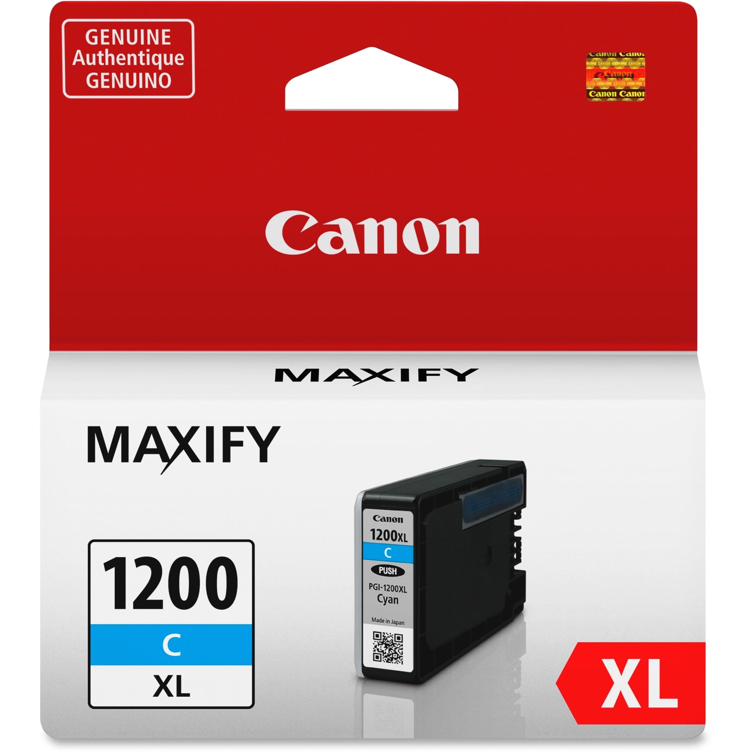 Canon PGI-1200XL Cyan High-Yield Ink Tank, 9196B001 - Image 3