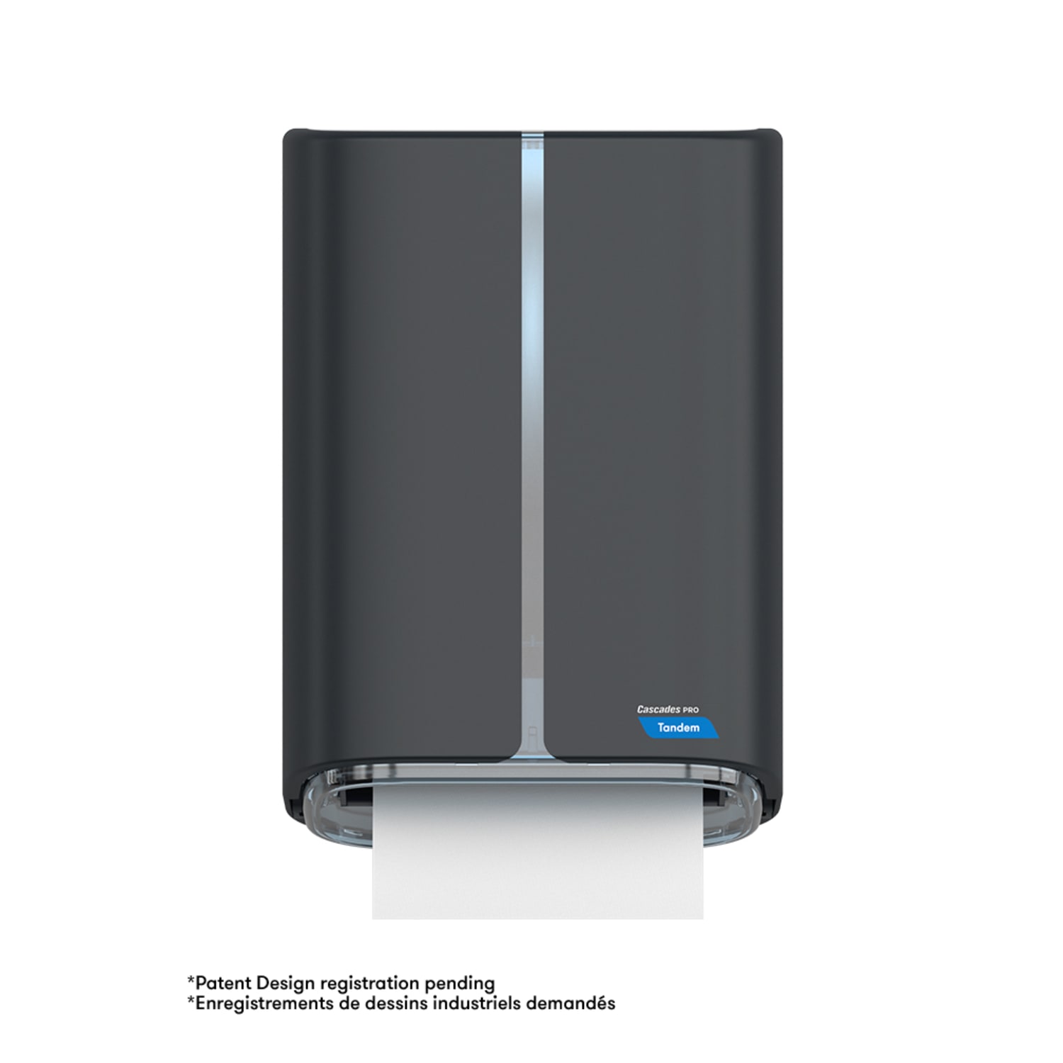 Cascades PRO Tandem Touchless Electronic Towel Dispenser, Gray - Image 3