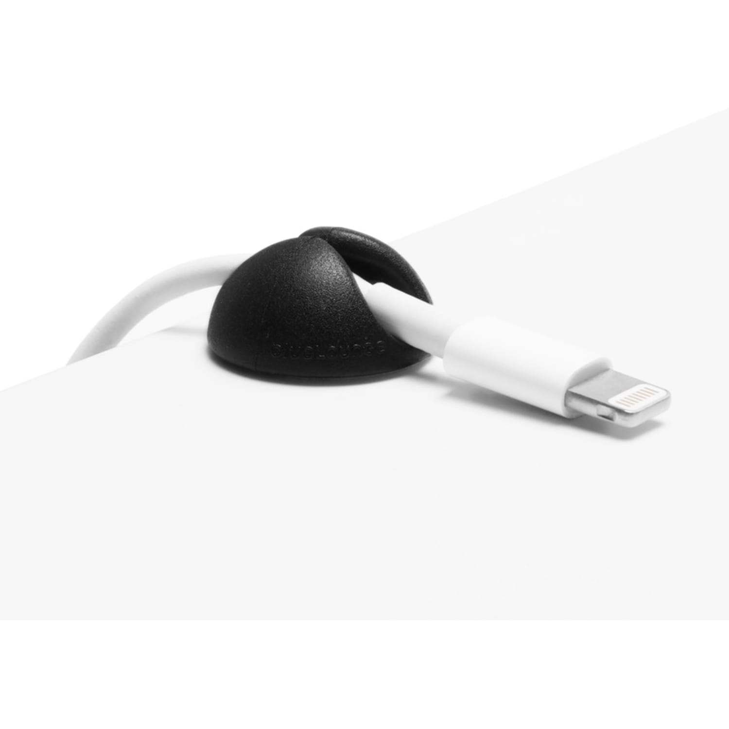 Bluelounge CableDrop Mini Cable Anchor for Small Cords - Cable Clip - Black - 0.80in Length - 1 Pack - Image 6