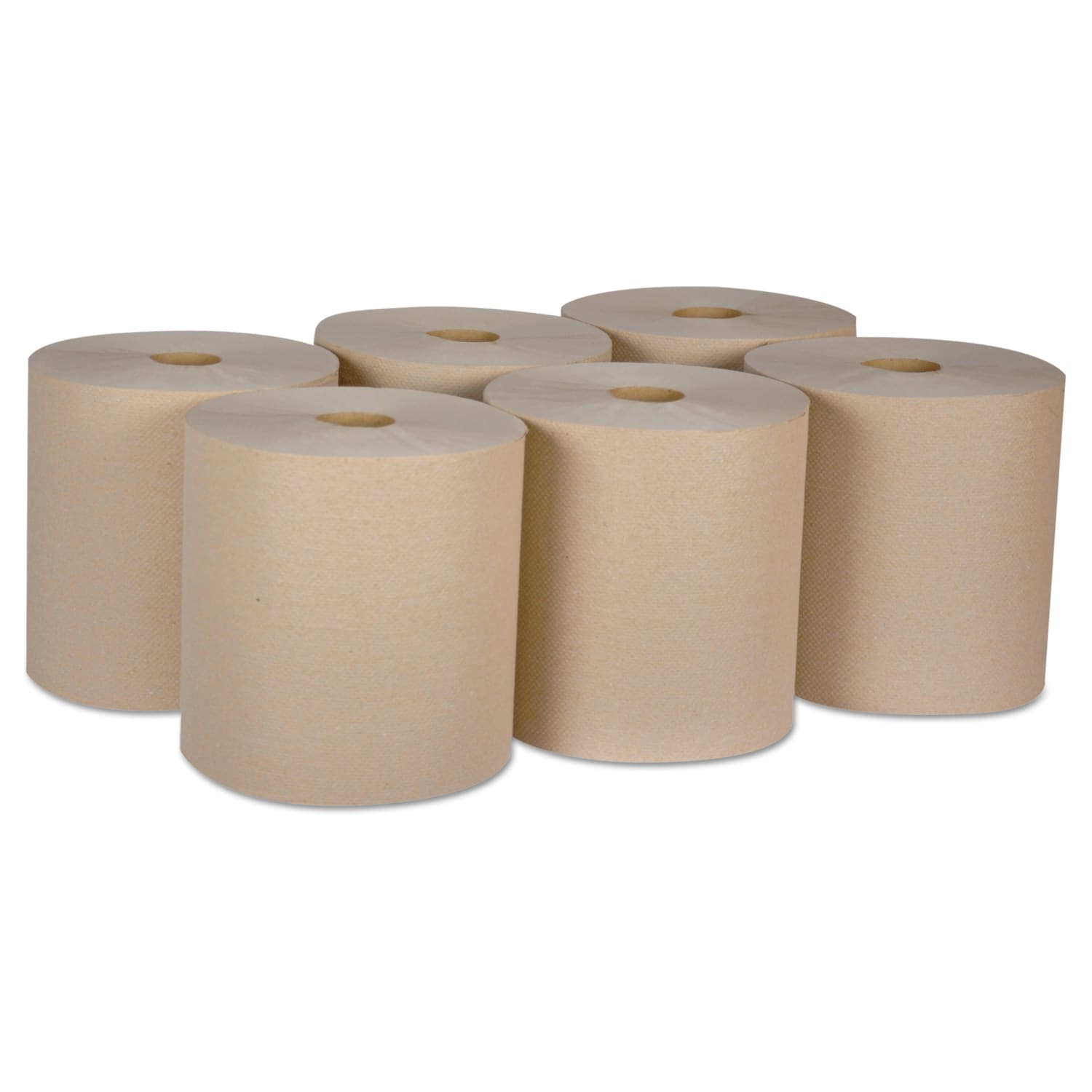 Tork Universal Hardwound Roll Towel, 1-Ply, 7.88in x 800 ft, Natural, 6/Carton - Image 5