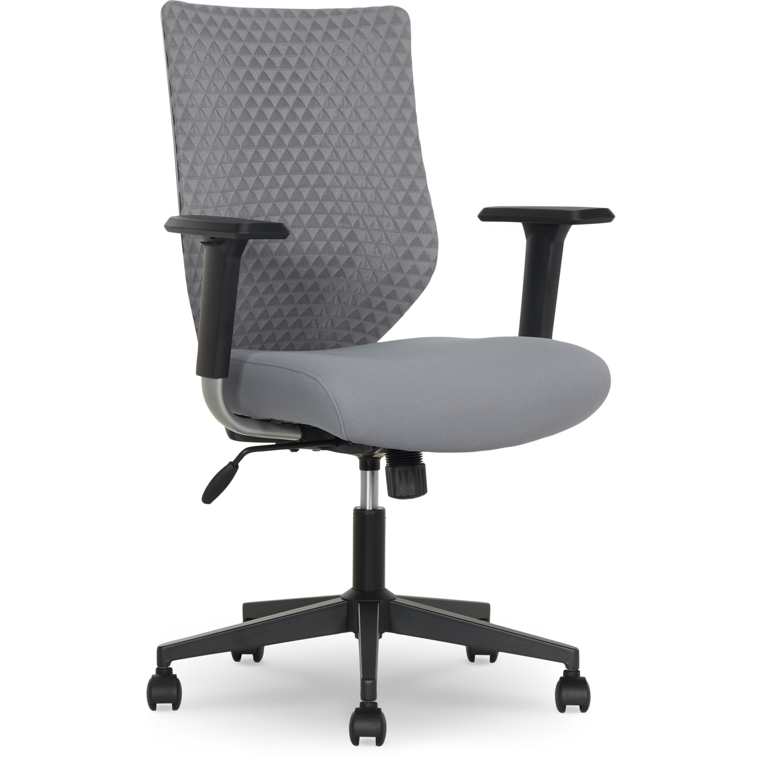 Serta® SitTrue™ Riverdale Ergonomic Mesh High-Back Task Chair, Gray - Image 9