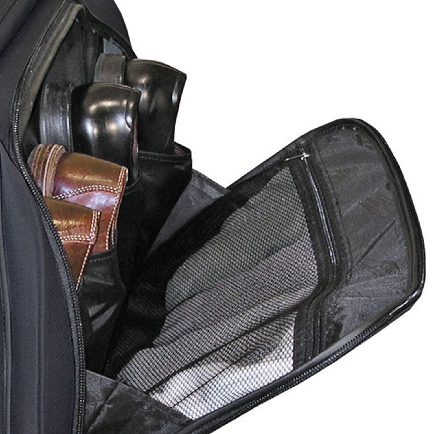 Geoffrey Beene 42in Rolling Garment Bag, Black - Image 4