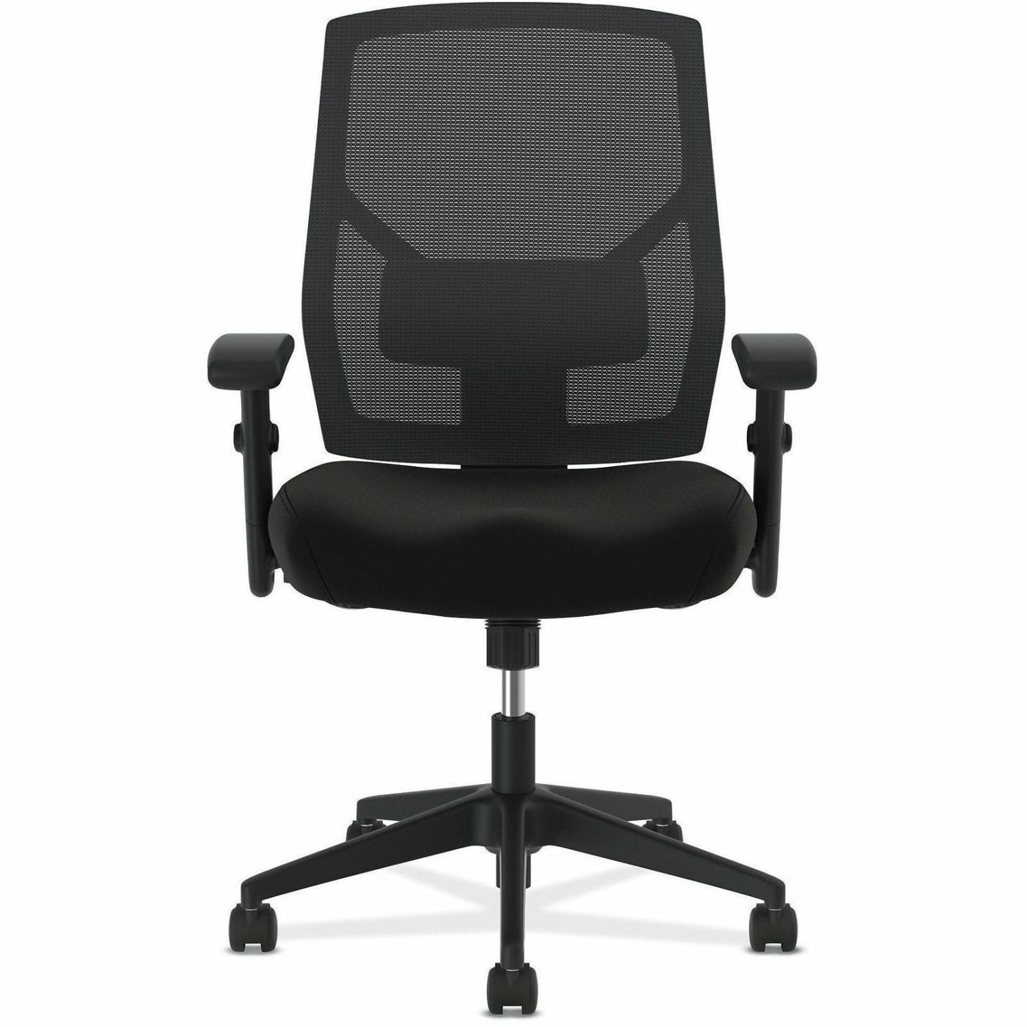 HON Crio Fabric Mid-Back Task Chair, Black - Image 4