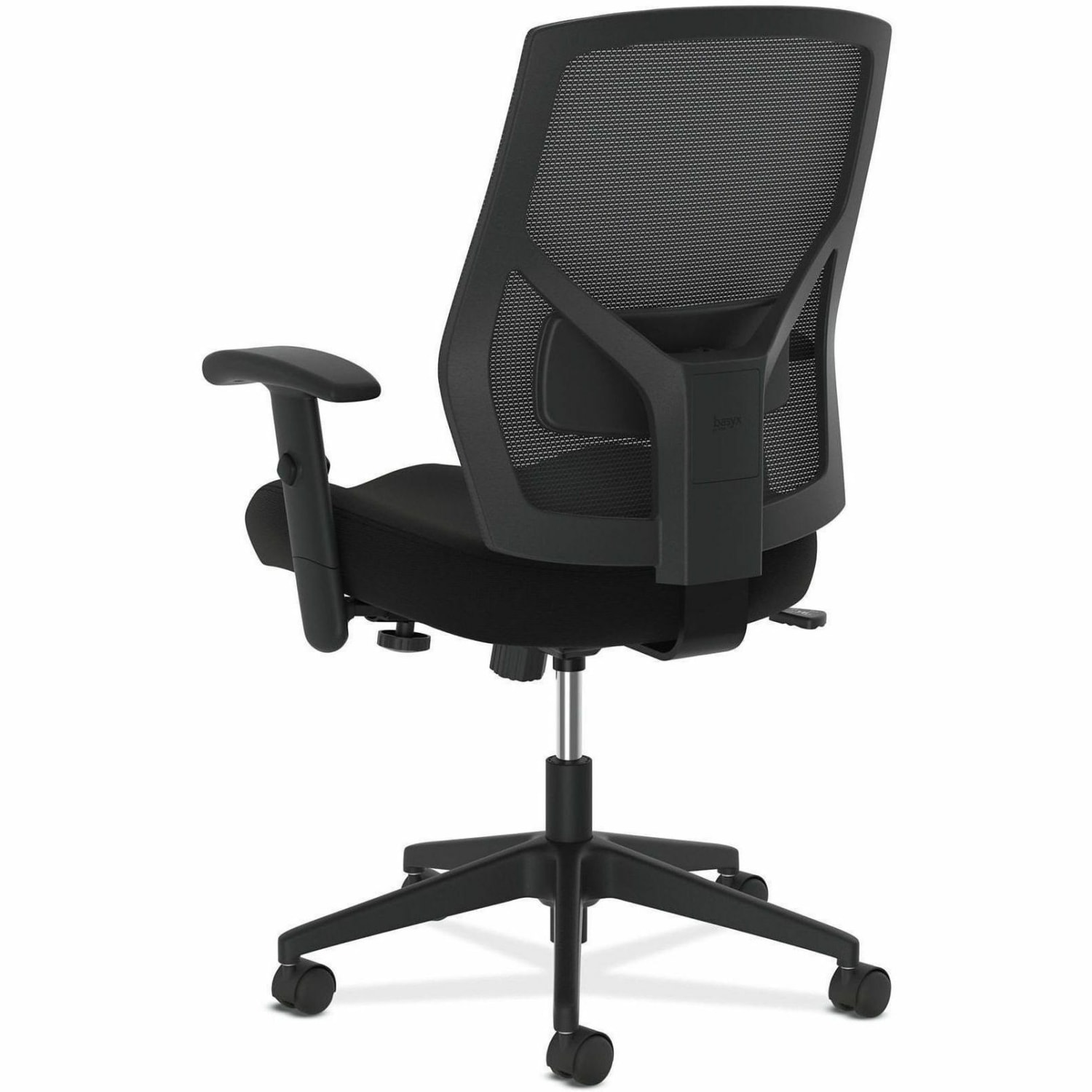 HON Crio Fabric Mid-Back Task Chair, Black - Image 6