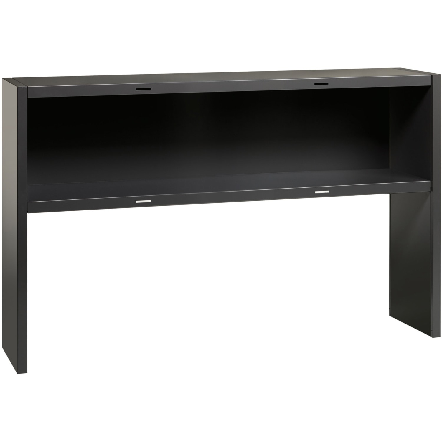 WorkPro Modular 60inW Stack On Hutch, Charcoal - Image 5