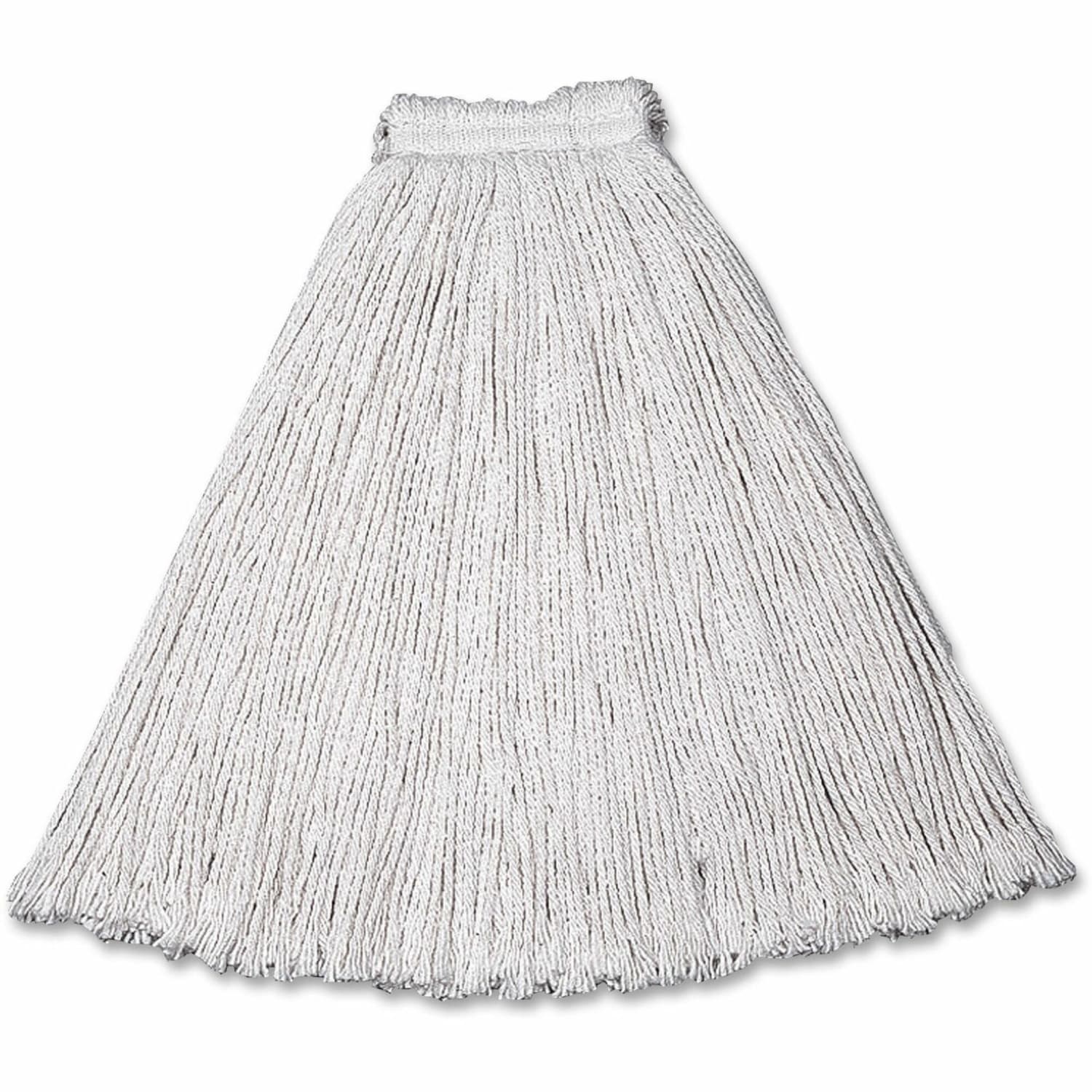 Rubbermaid Value-Pro Cotton Mop Head, #24, Pack Of 12 - Image 3