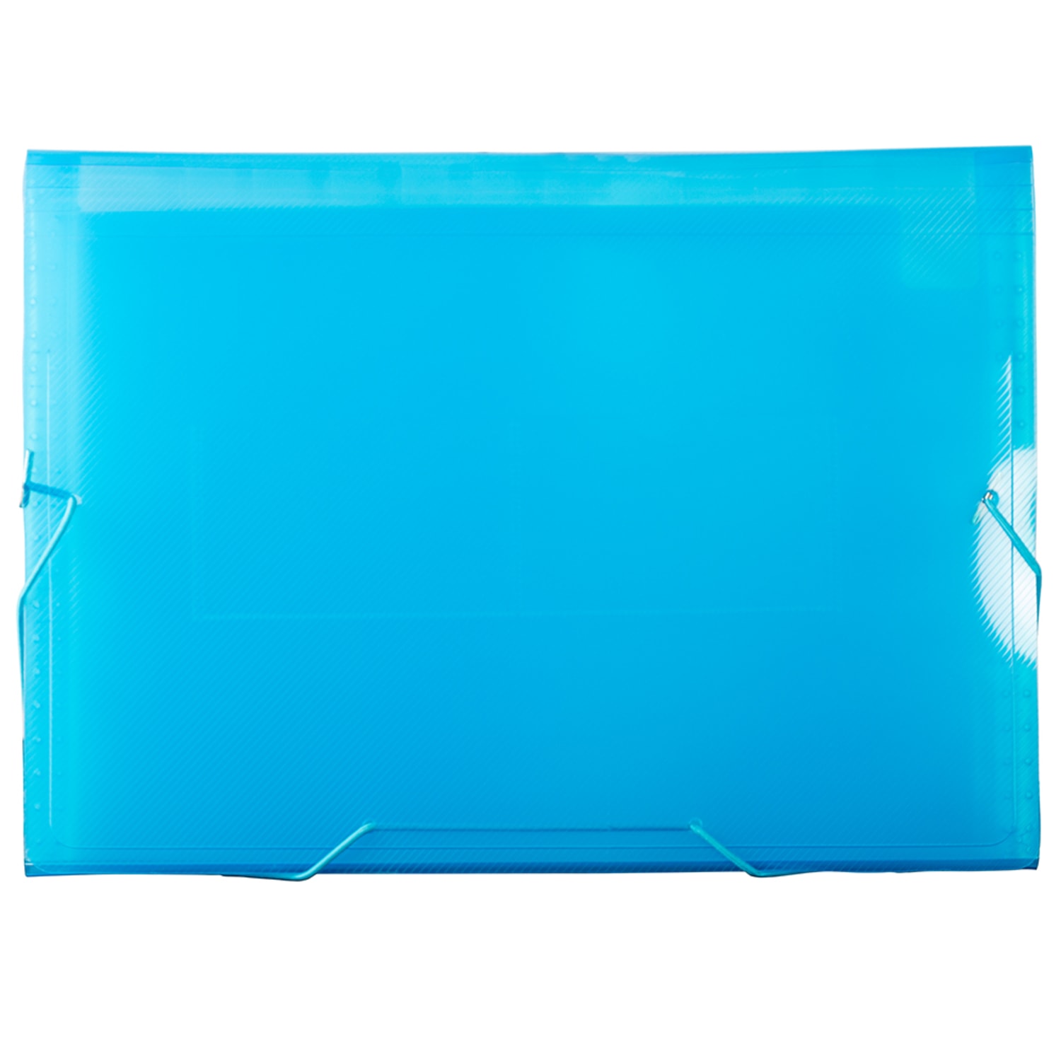JAM Paper Letter Size Expanding File, 8in Expansion, 8-1/2in x 11in, Blue - Image 3