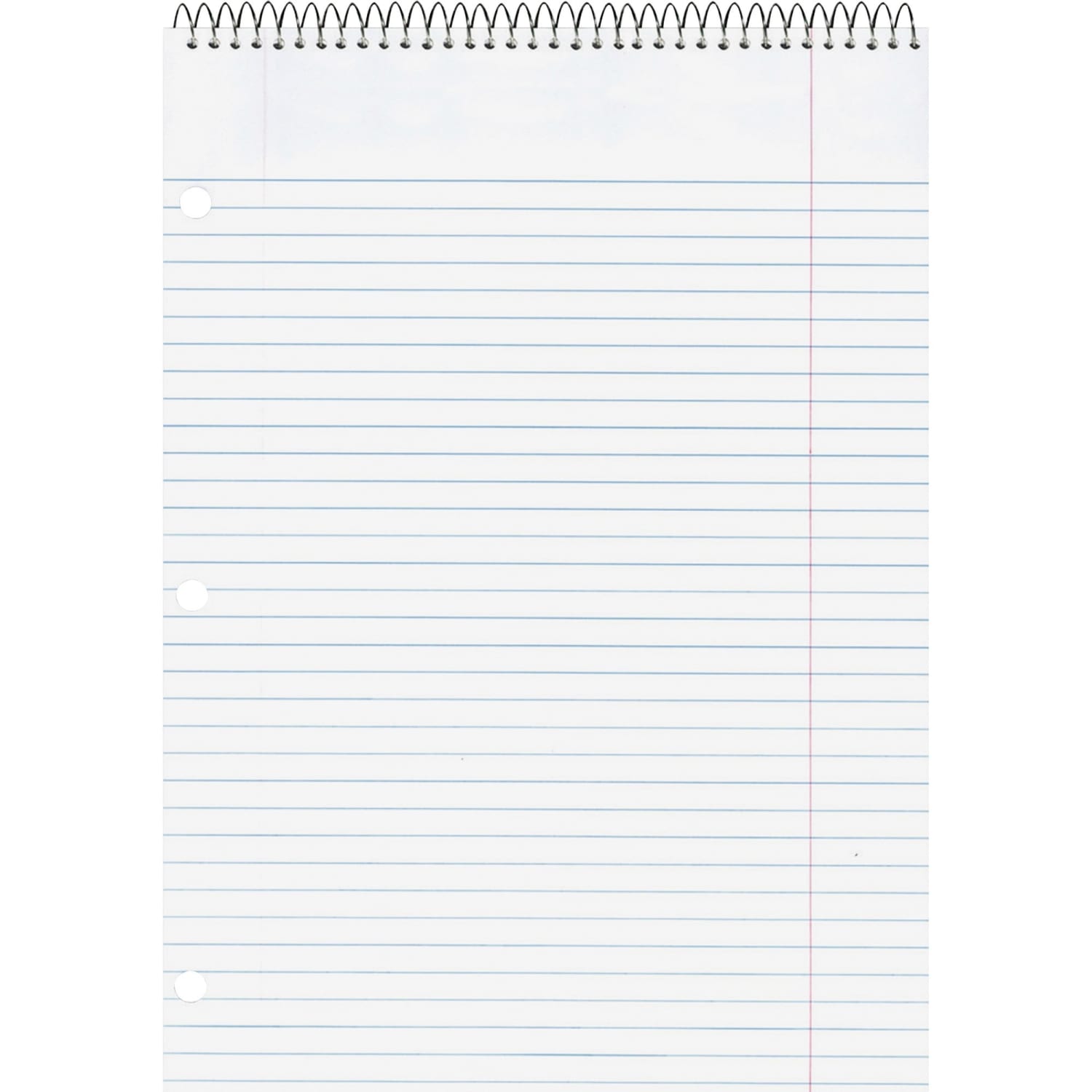 National Brand Porta-Desk Notebook, 8 1/2in x 11 1/2in, 1 Subject, College Ruled, 80 Sheets - Image 4