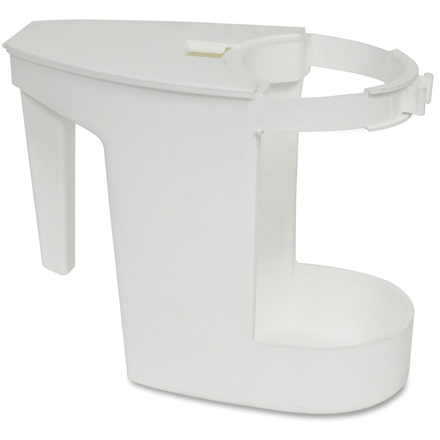 Genuine Joe Toilet Bowl Mop Caddy - 12 / Carton - White - Image 3