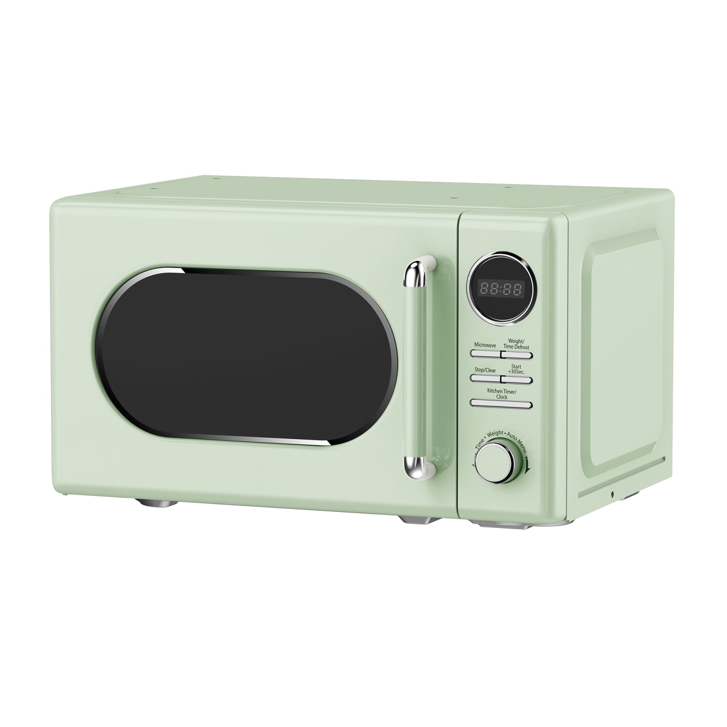 Magic Chef 700-Watt Retro Countertop Microwave, 0.7 Cu. Ft., Green - Image 3